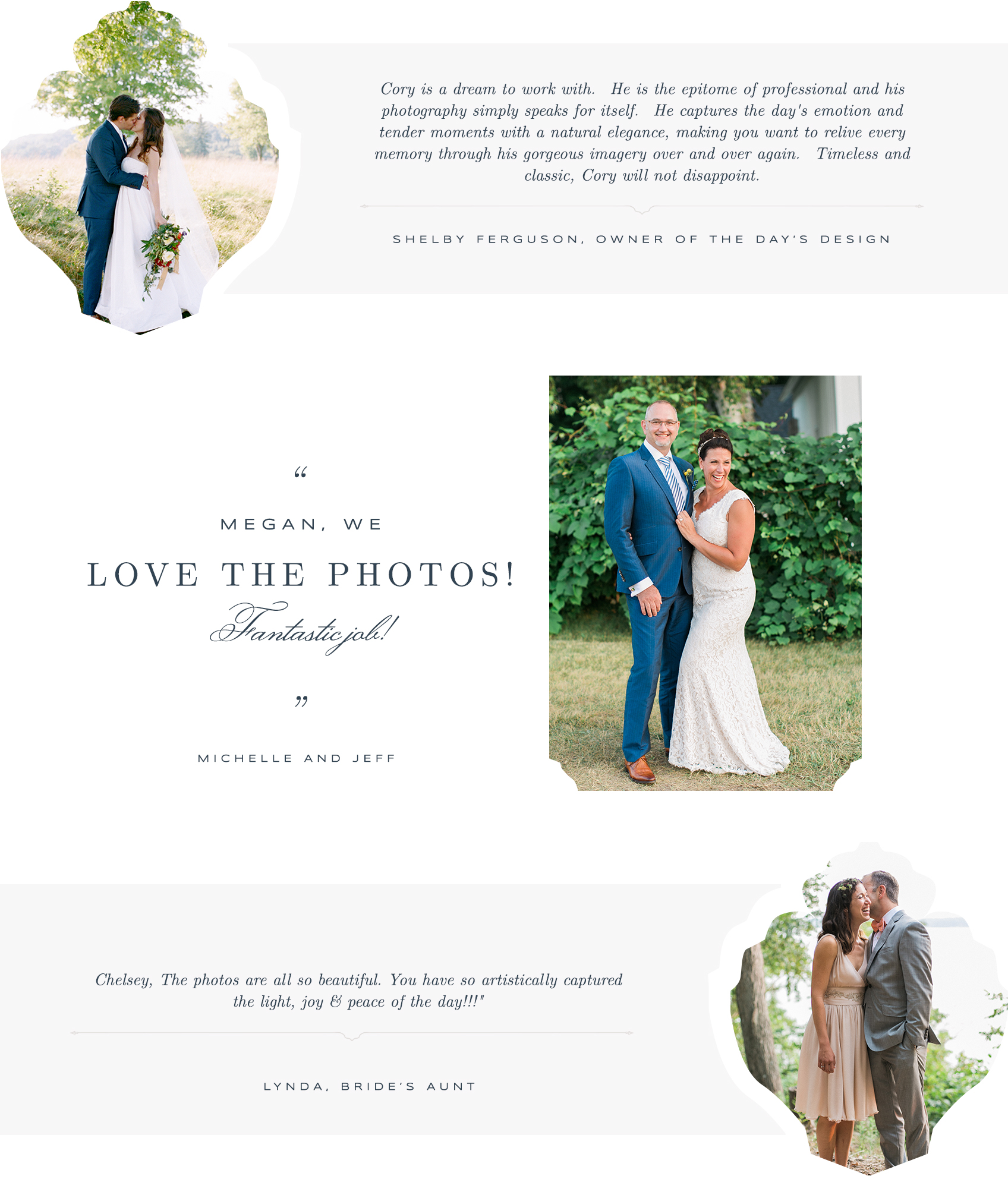 The Weber Photographers | Client Reviews 1