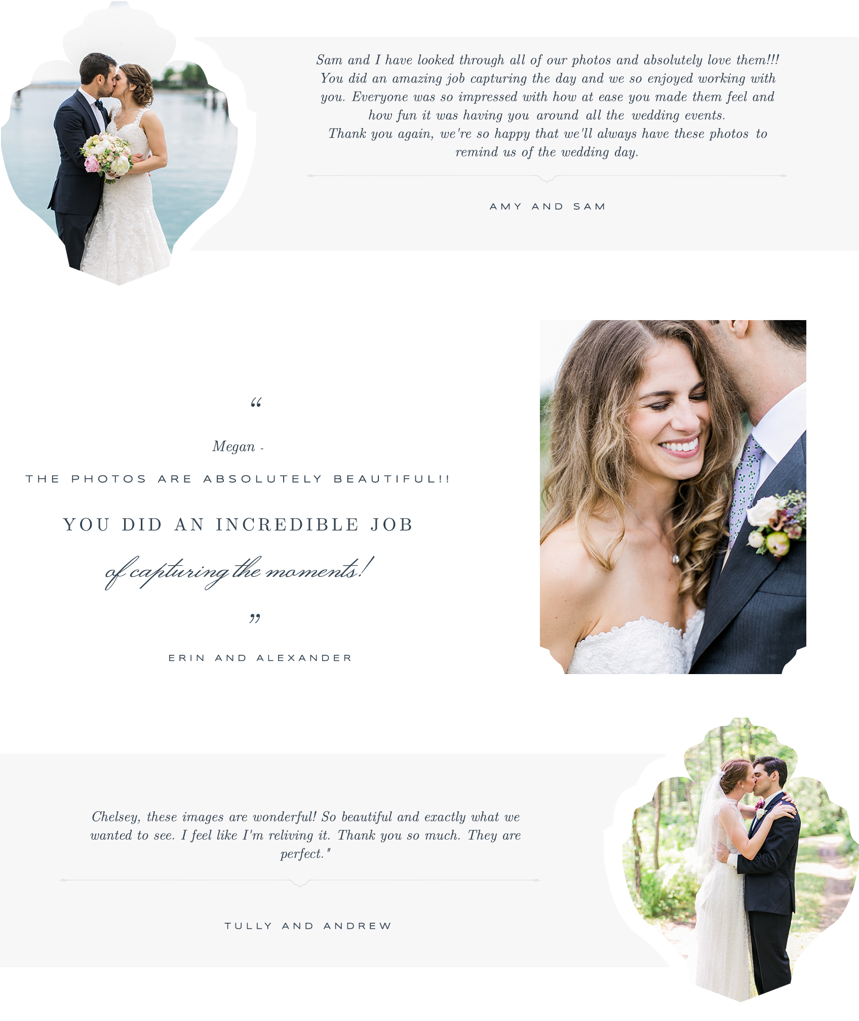 The Weber Photographers | Client Reviews 2