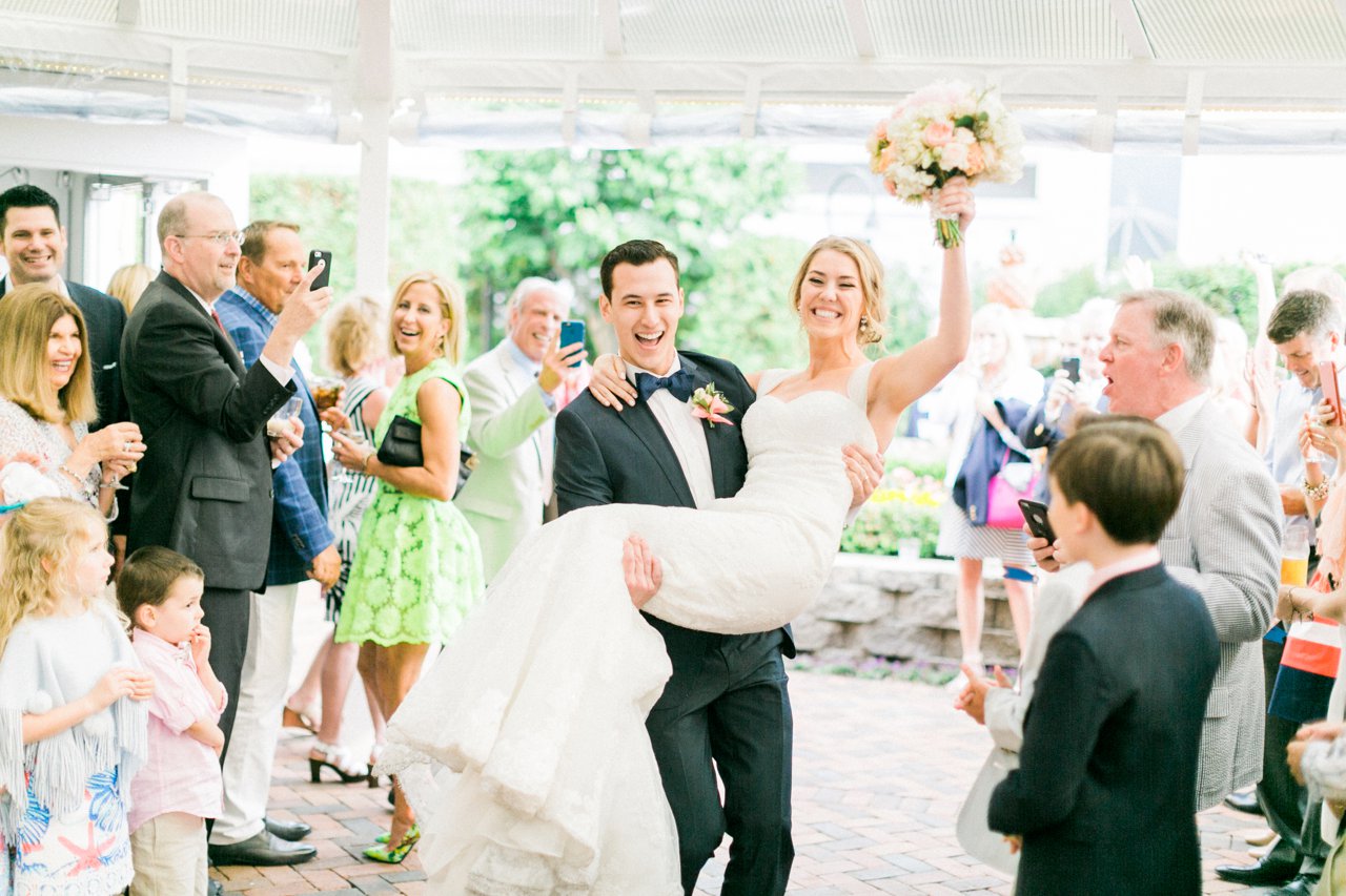 The Perry Hotel Bride & Groom entrance | The Weber Photographers