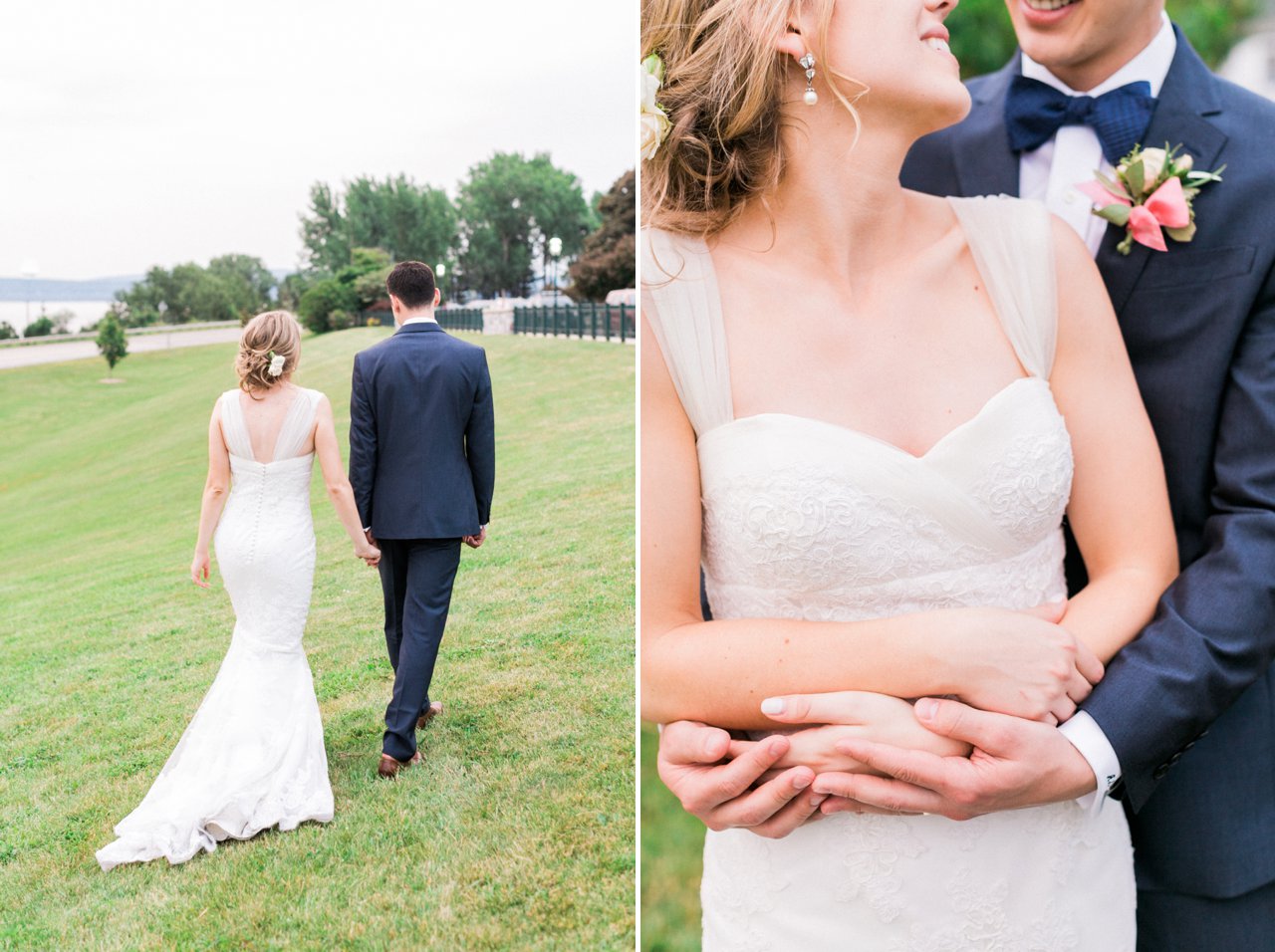 Little Traverse Bay Sunset Bride & Groom portraits | The Weber Photographers