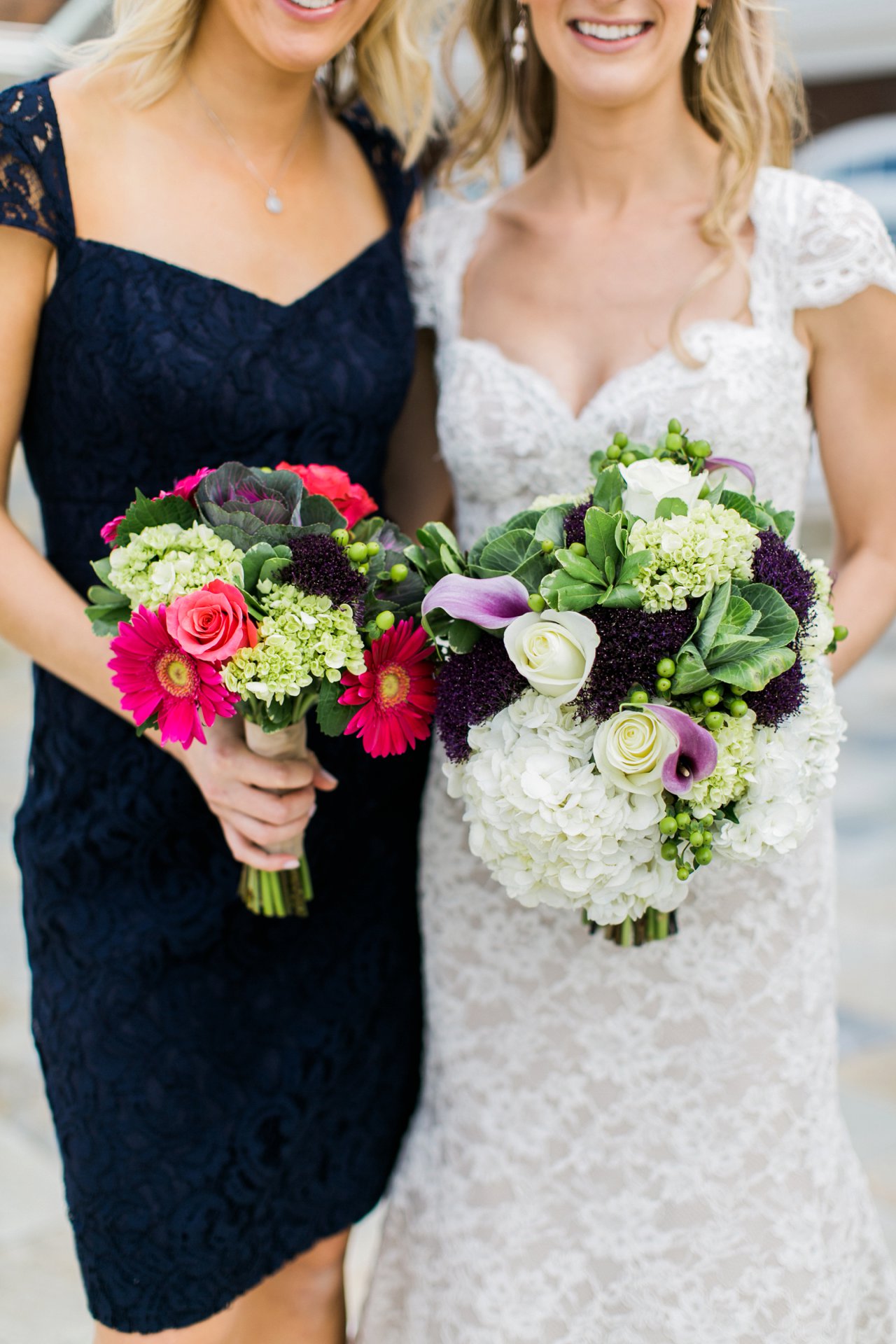 Monarch Garden & Floral | Pink & dark purple bouquets | The Weber Photographers | Associate Photographer Megan