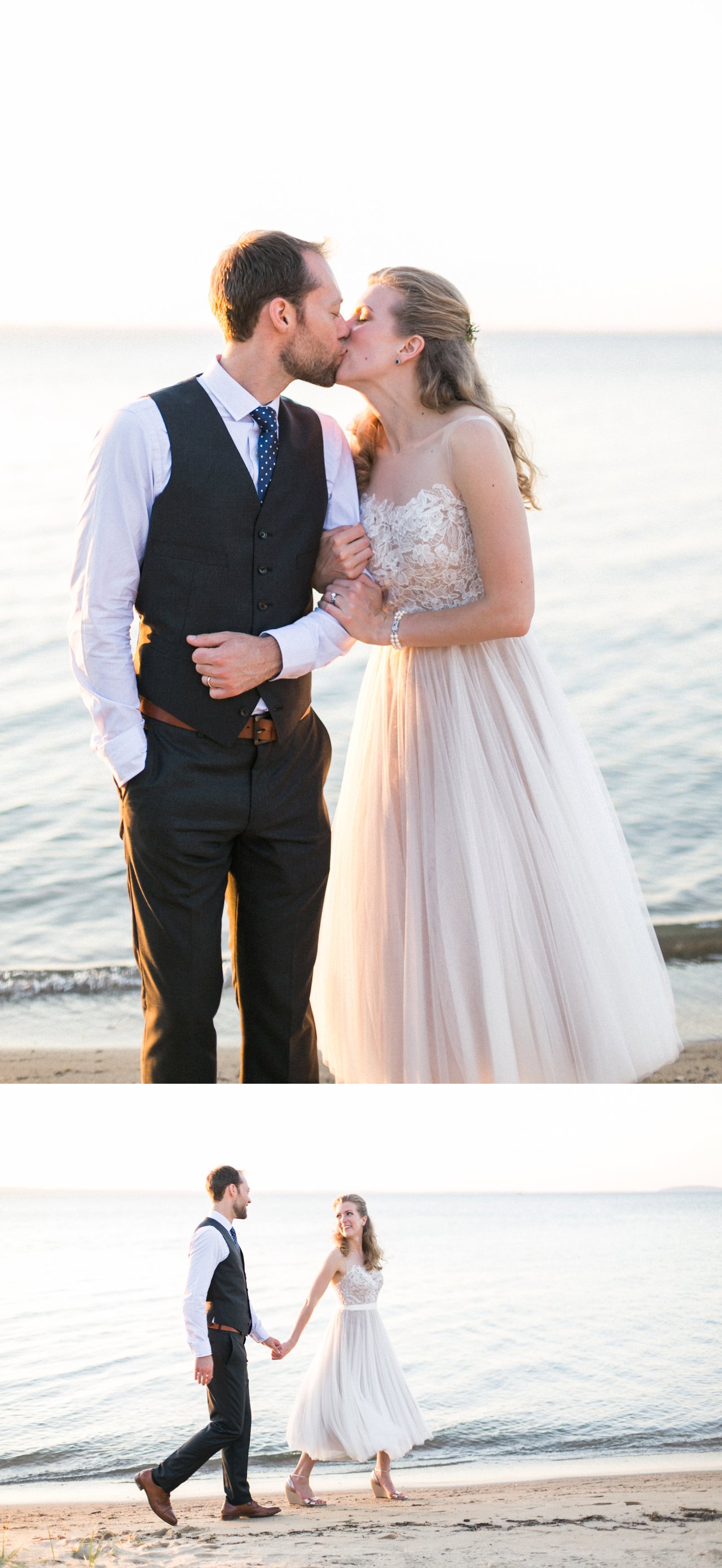 Bride & Groom Sunset Portraits | The Weber Photographers | Associate Photographer Chelsey