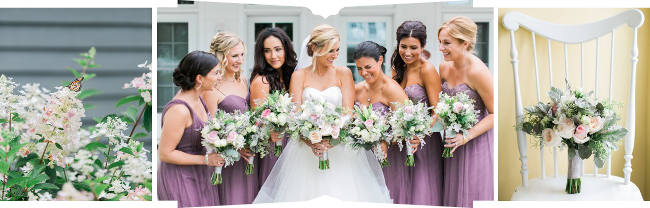 The Inn at Bay Harbor | Bridesmaids Purple dresses | Monarch Garden & Floral | The Weber Photographers | Associate Photographer Megan Newman