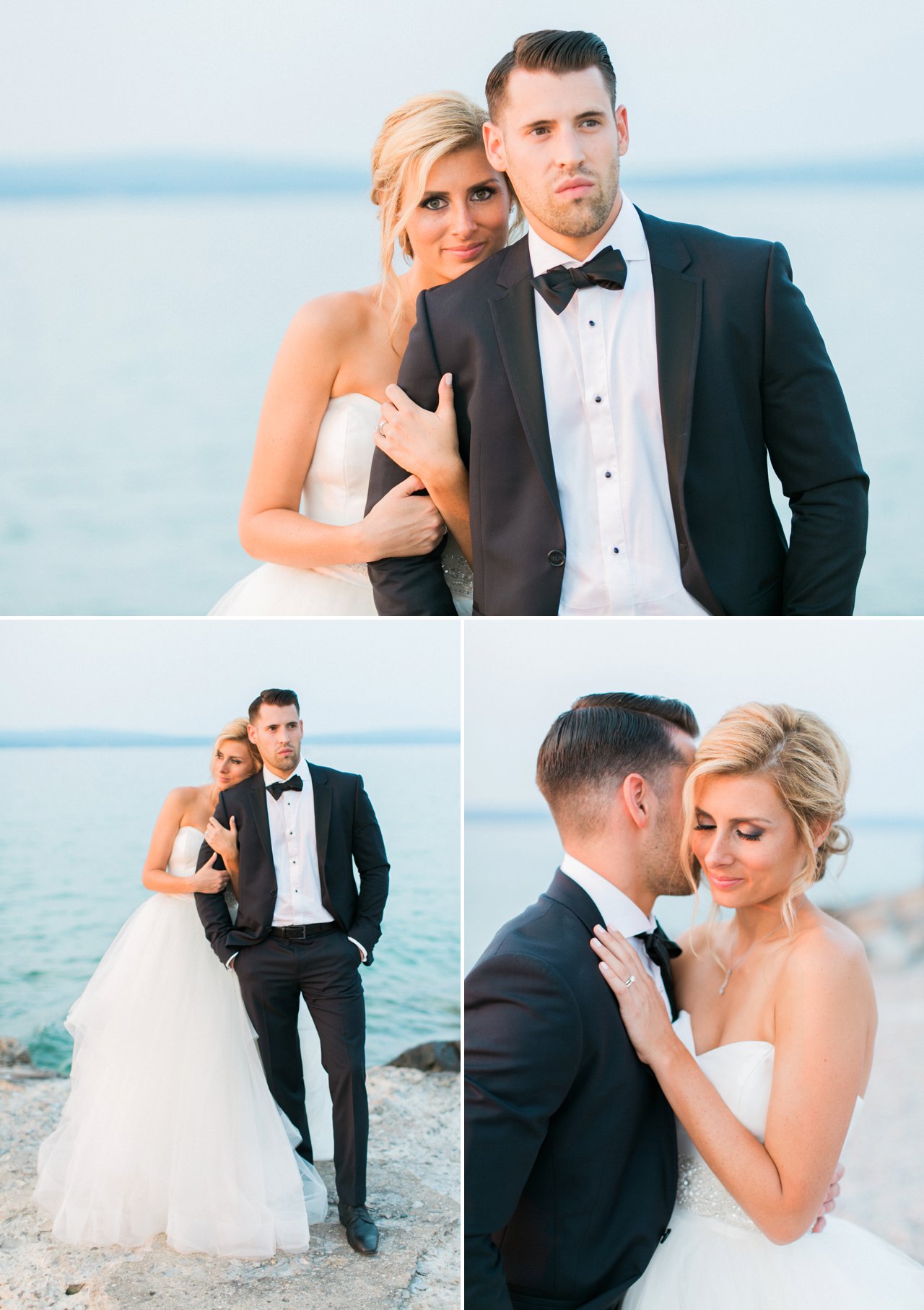 Sunset gorgeous Bride & Groom Portraits | The Weber Photographers | Associate Photographer Megan Newman