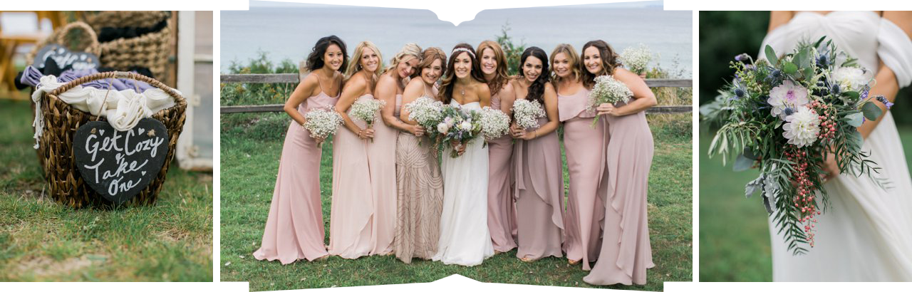 Blush Jenny Yoo bridesmaids dresses | The Weber Photographers | Cory Weber