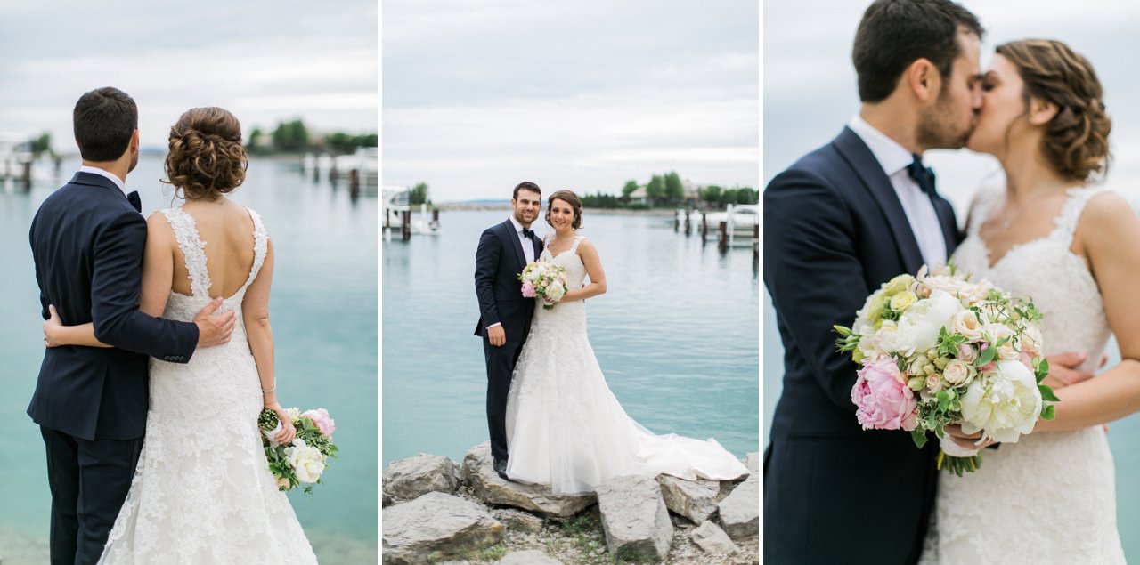 Bride & Groom portrait | Bay Harbor Yacht Club | The Weber Photographers | Cory Weber