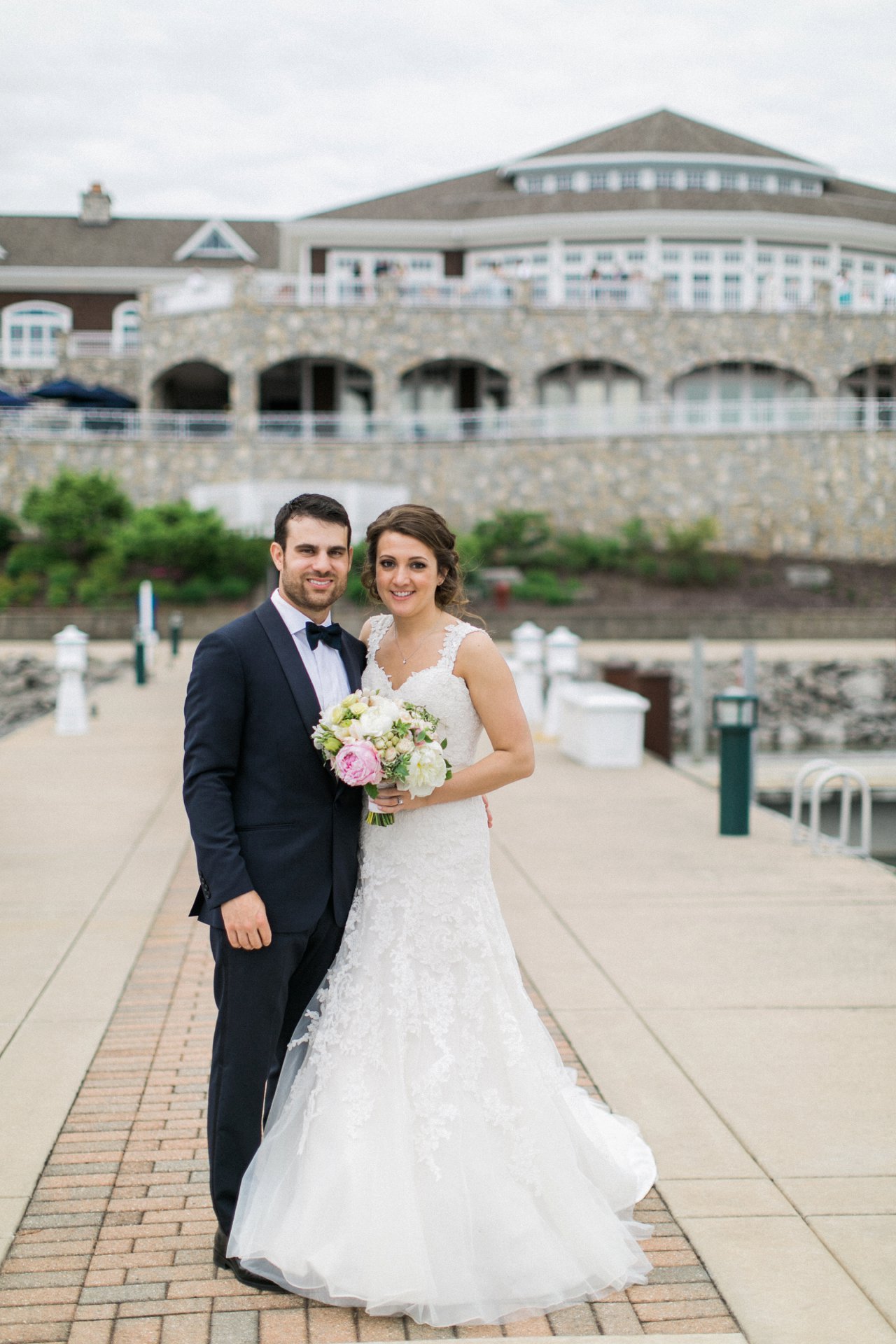 Bride & Groom portrait | Bay Harbor Yacht Club | The Weber Photographers | Cory Weber