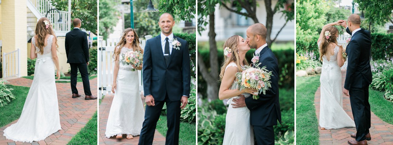 The First Look Bride & Groom | The Weber Photographers | Associate Photographer Megan Newman