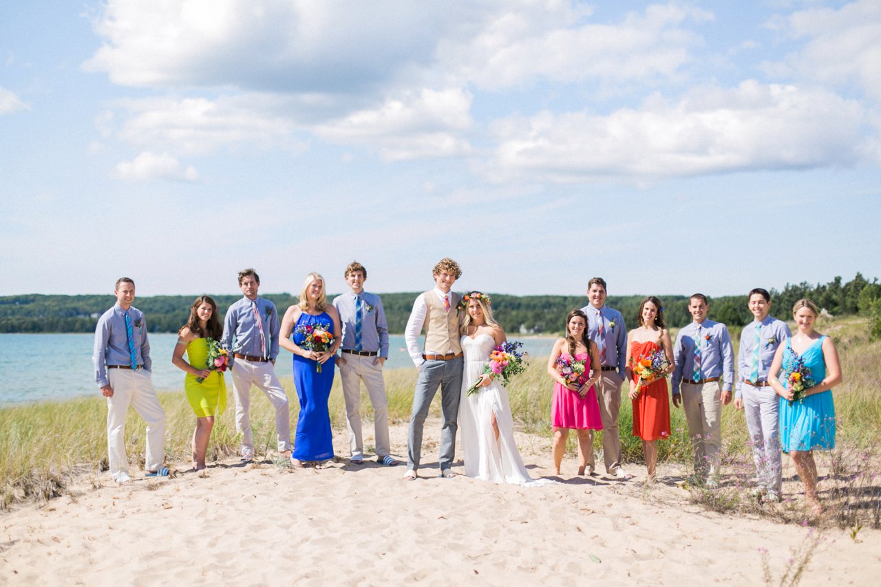 Bright Colors | Wedding Party | The Weber Photographers | Associate Photographer Chelsey Granger