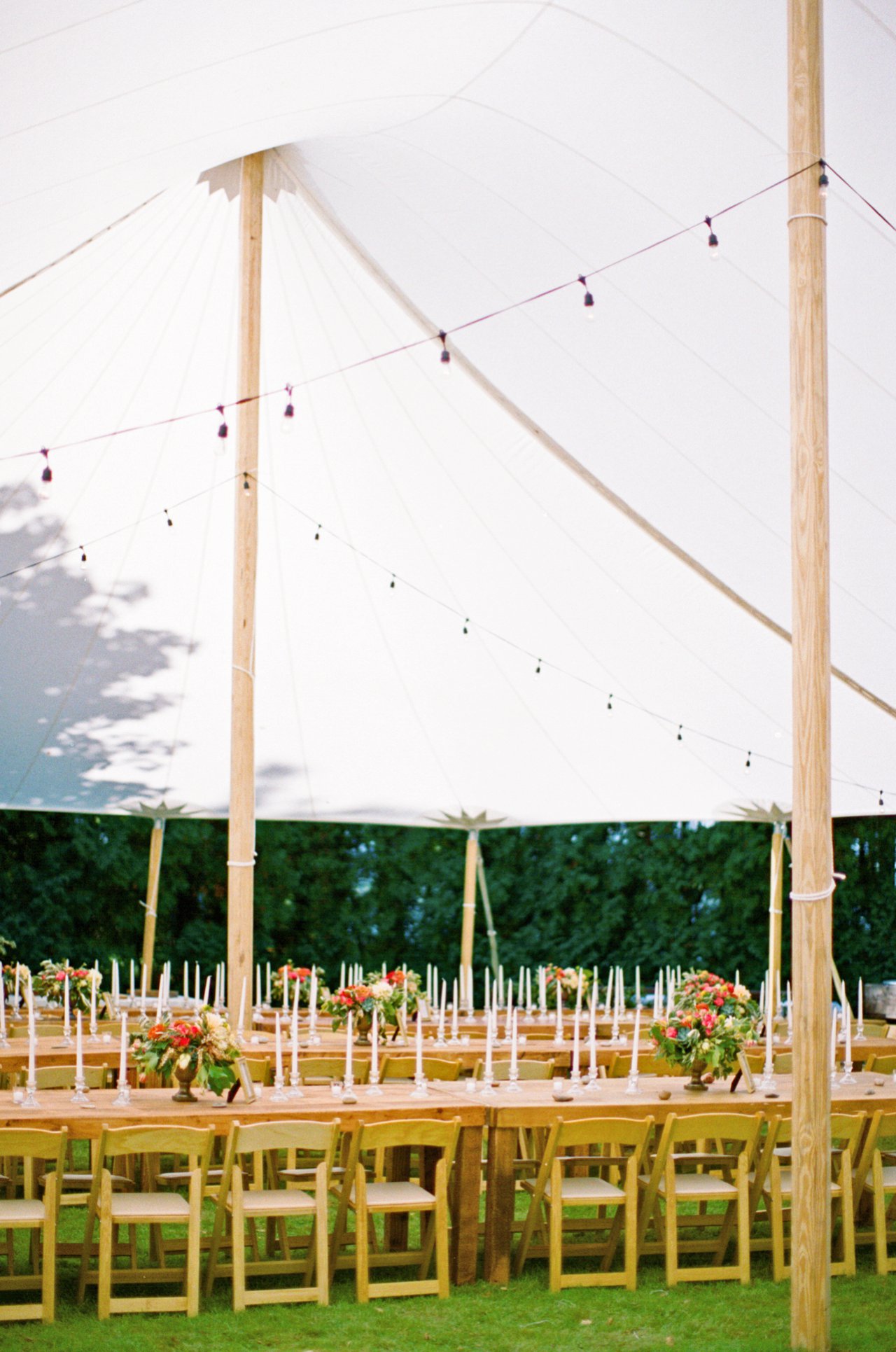 Sail cloth tent | The Wheeler Cottage | Lake Leelanau Michigan | The Weber Photographers | Cory Weber