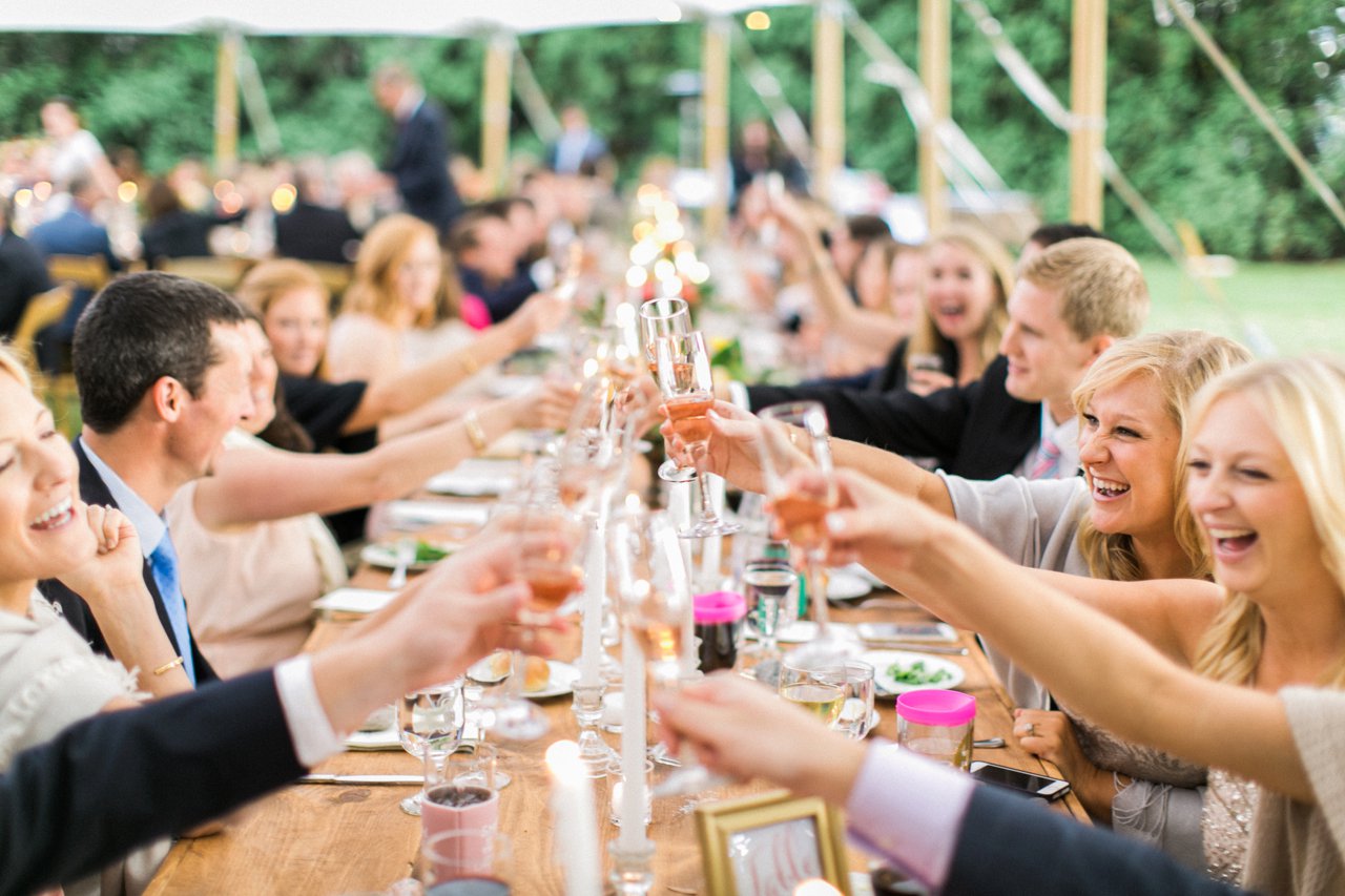 Wedding toast | The Weber Photographers | Cory Weber