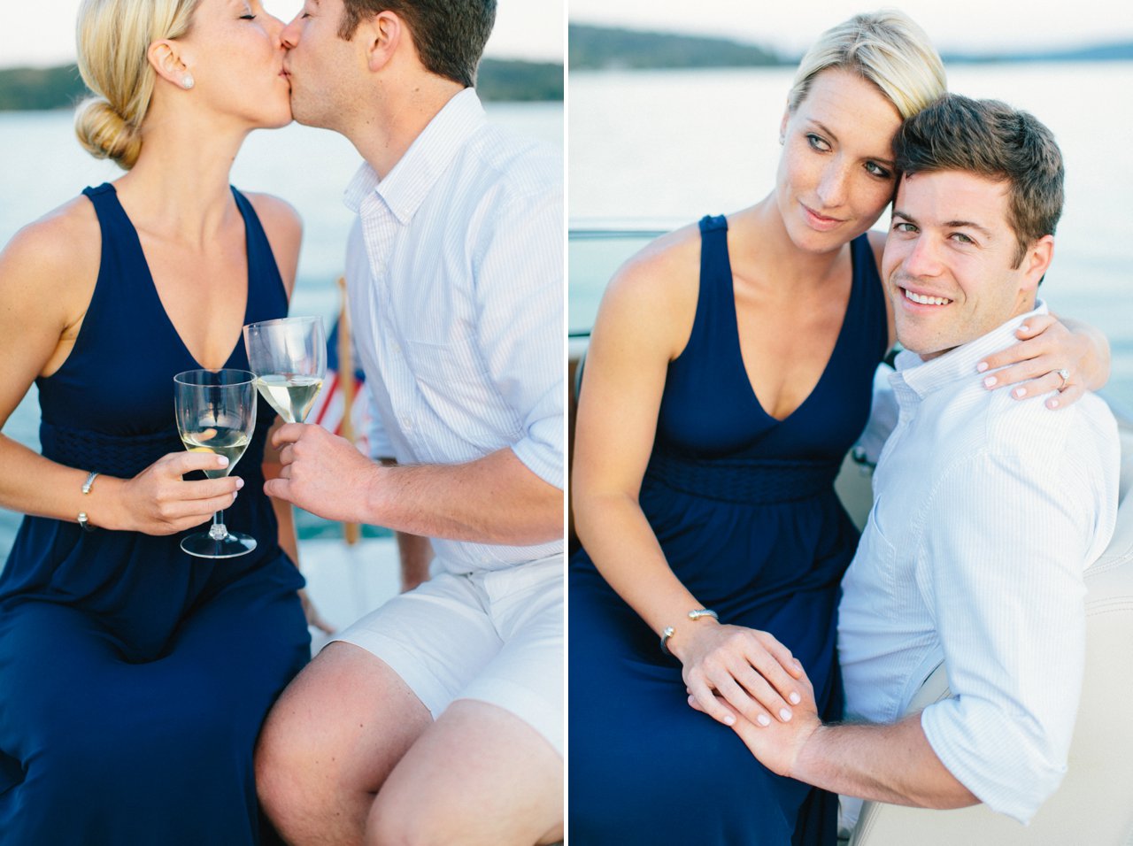 Walloon Lake Engagement Session | Boat ride | The Weber Photographers | Associate Photographer Megan Newman