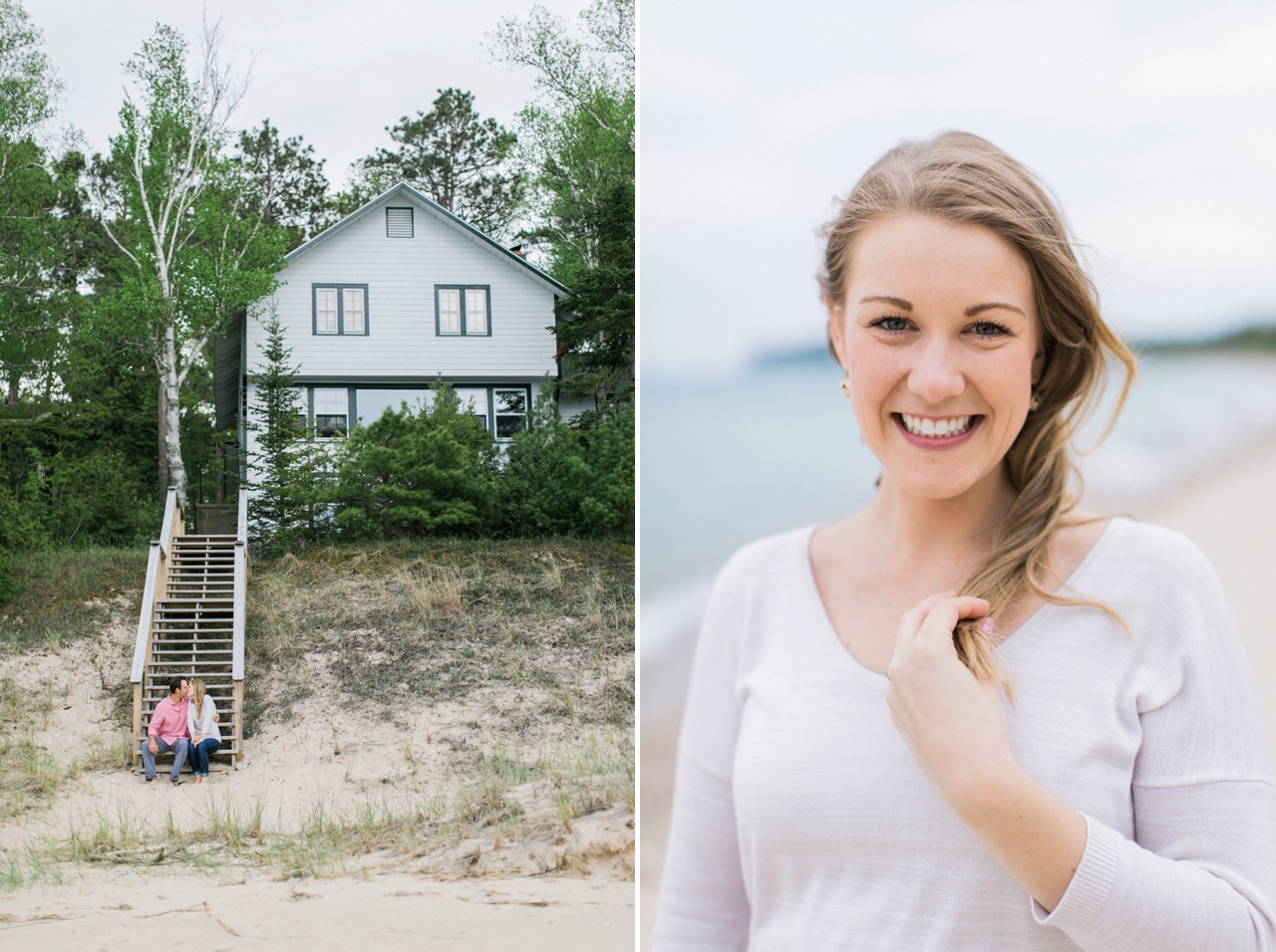 Leland Michigan Engagement Photography | The Weber Photographers | Associate Photographer Megan Newman