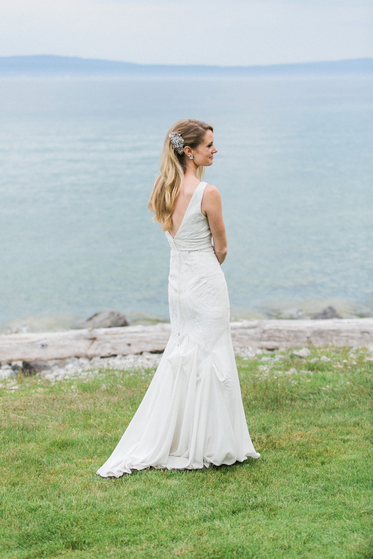 Bay Harbor Mi Wedding Photographer | The Weber Photographers | Nicole Miller gown