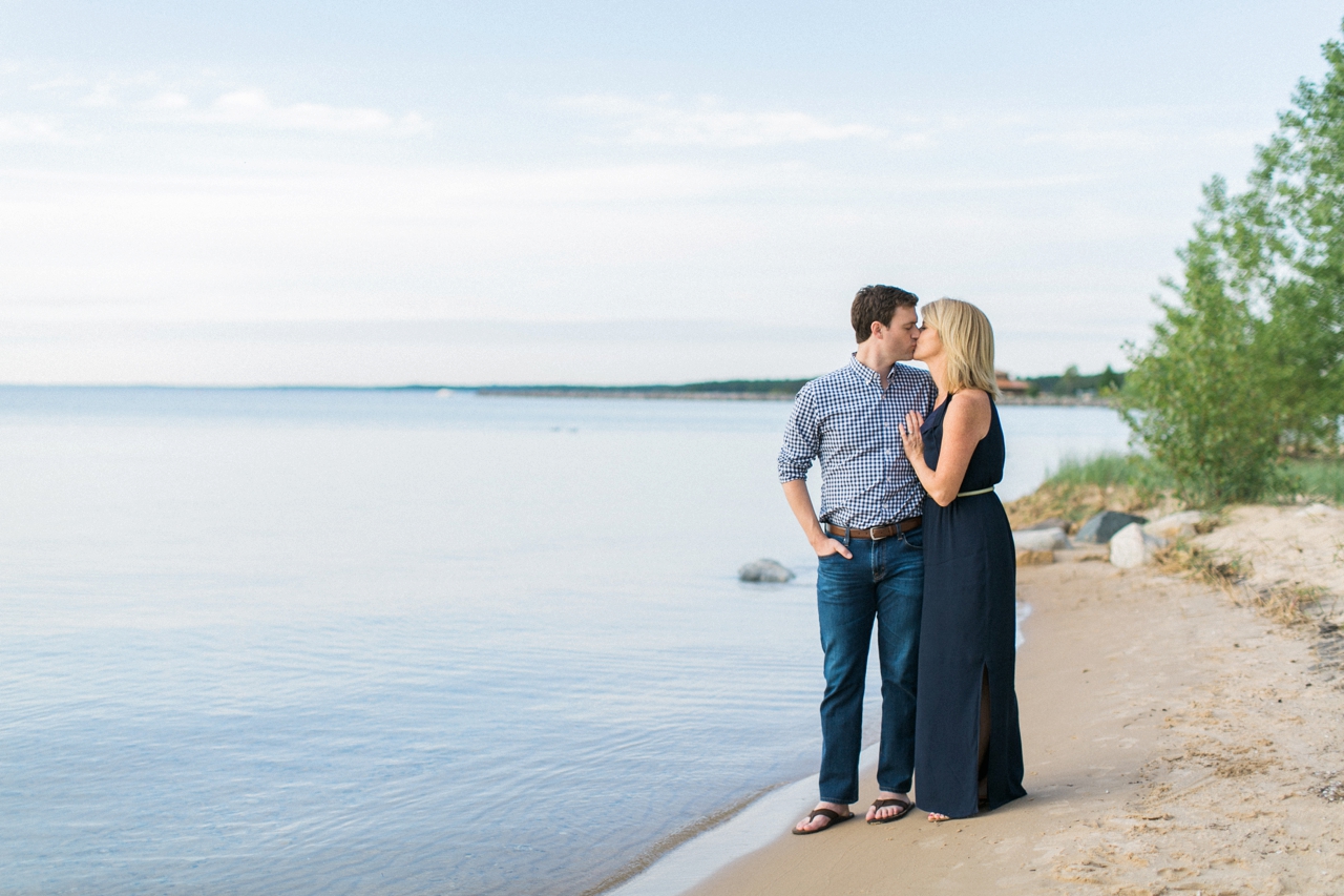 Traverse City Michigan Engagement Photographer | Associate Photographer Megan Newman
