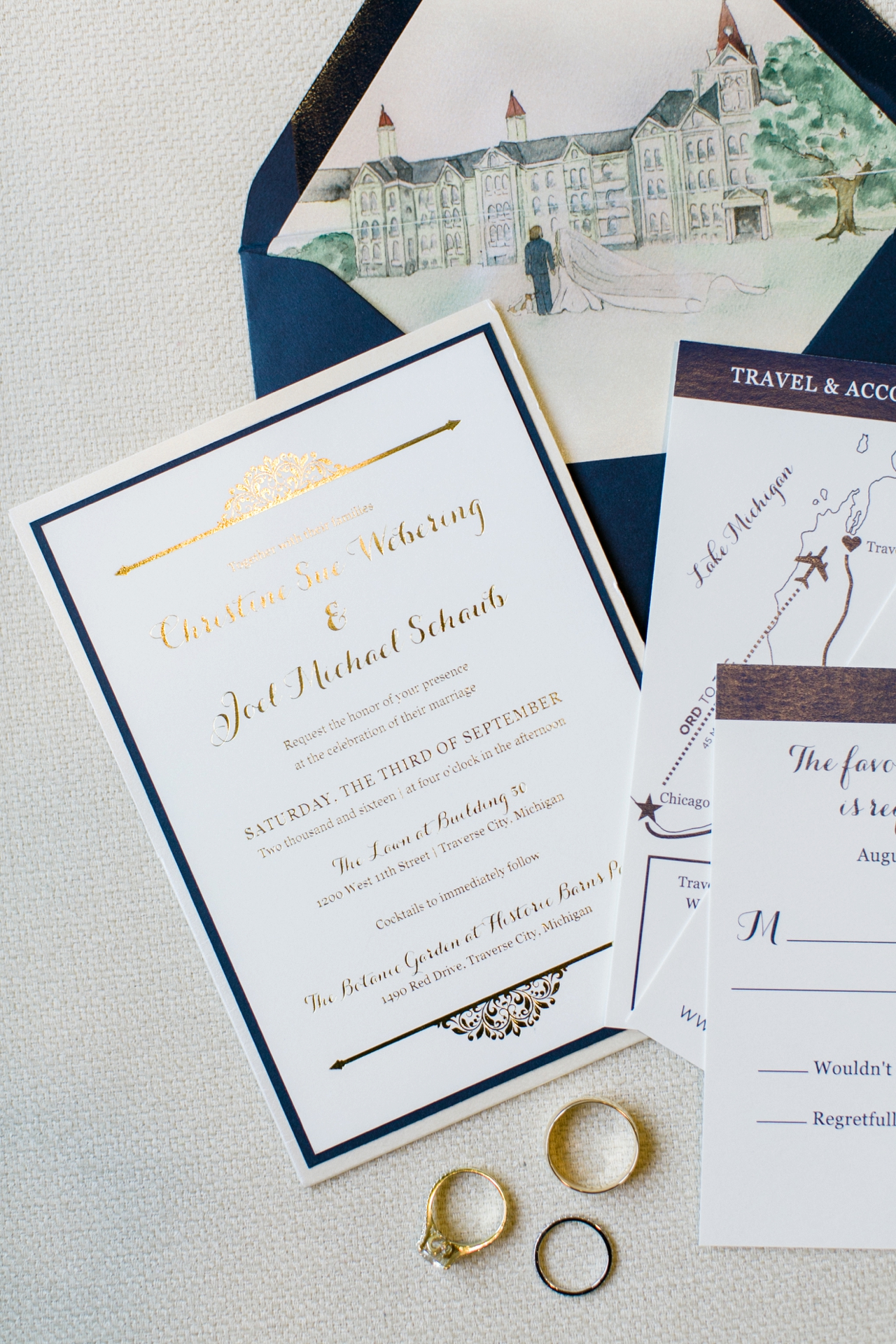 Traverse City Michigan Wedding Photographer | The Weber Photographers | Cory Weber