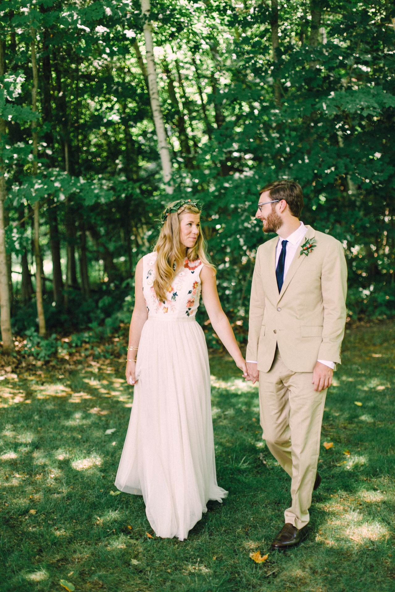 BHLDN Bride | J.Crew Groom | Petoskey Michigan Wedding Photography | The Weber Photographers | Associate Photographer Chelsey