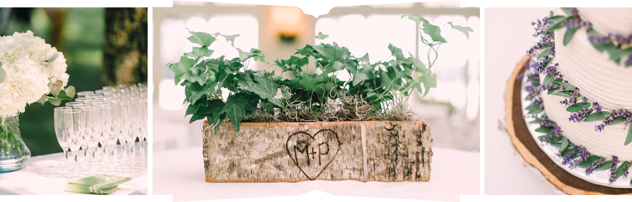 Simply Sweet by Jessica lavender cake | Petoskey Michigan Wedding Photography | The Weber Photographers | Associate Photographer Chelsey