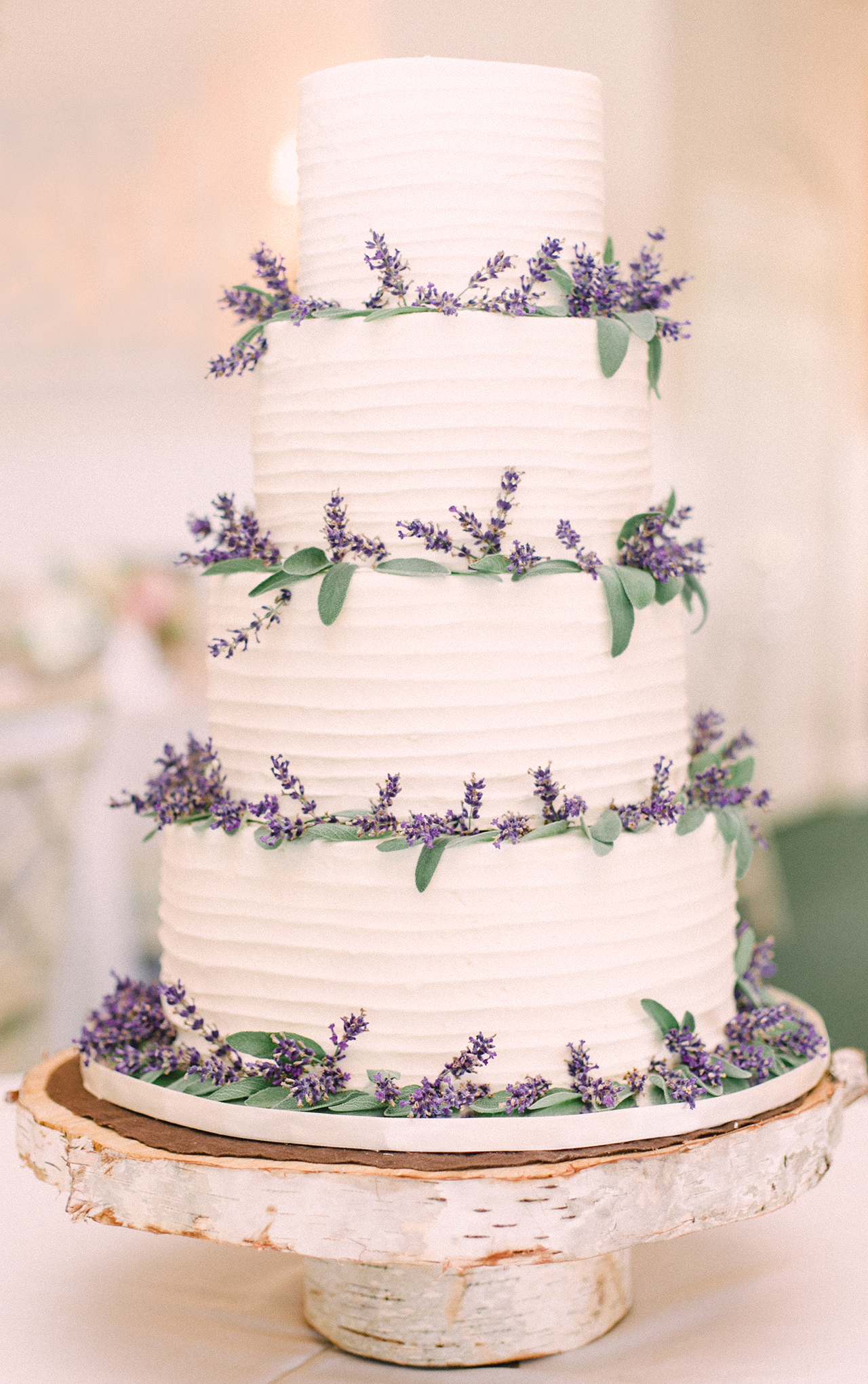 Simply Sweet by Jessica lavender cake | Petoskey Michigan Wedding Photography | The Weber Photographers | Associate Photographer Chelsey