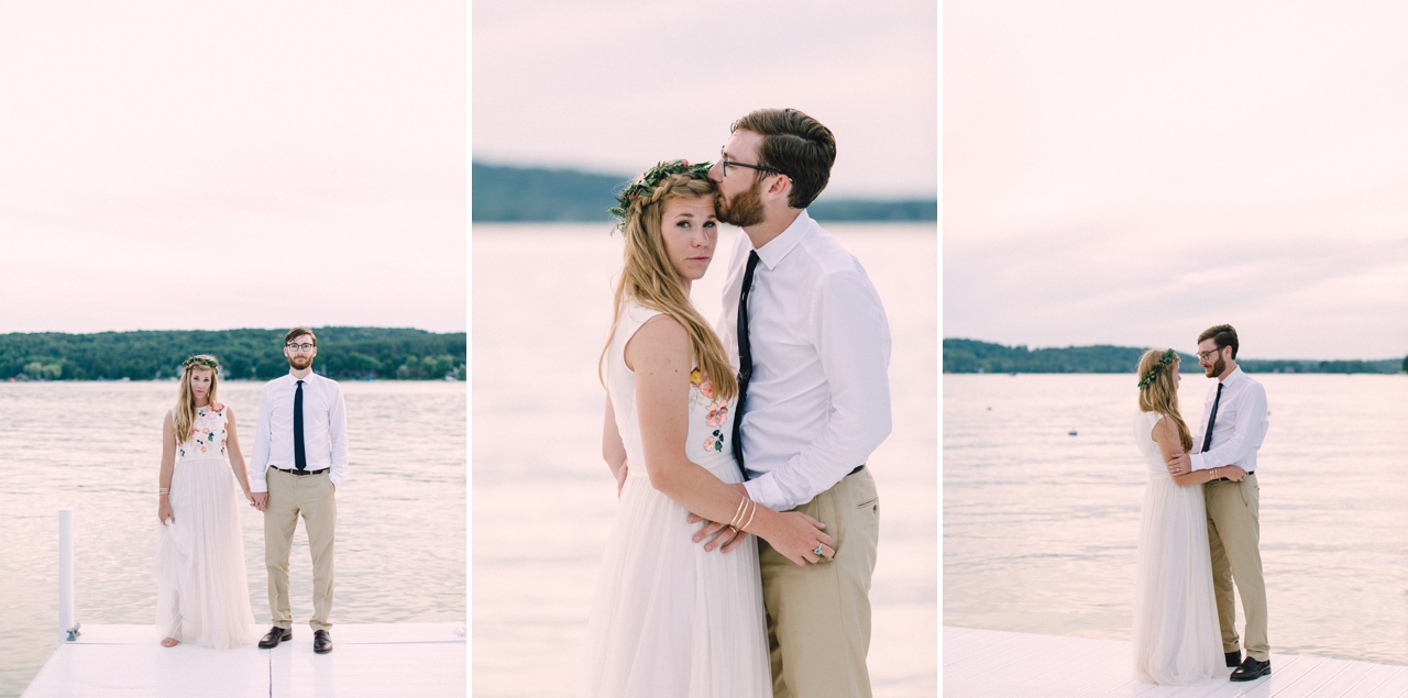 Walloon Lake Country Club Bride & Groom | Petoskey Michigan Wedding Photography | The Weber Photographers | Associate Photographer Chelsey