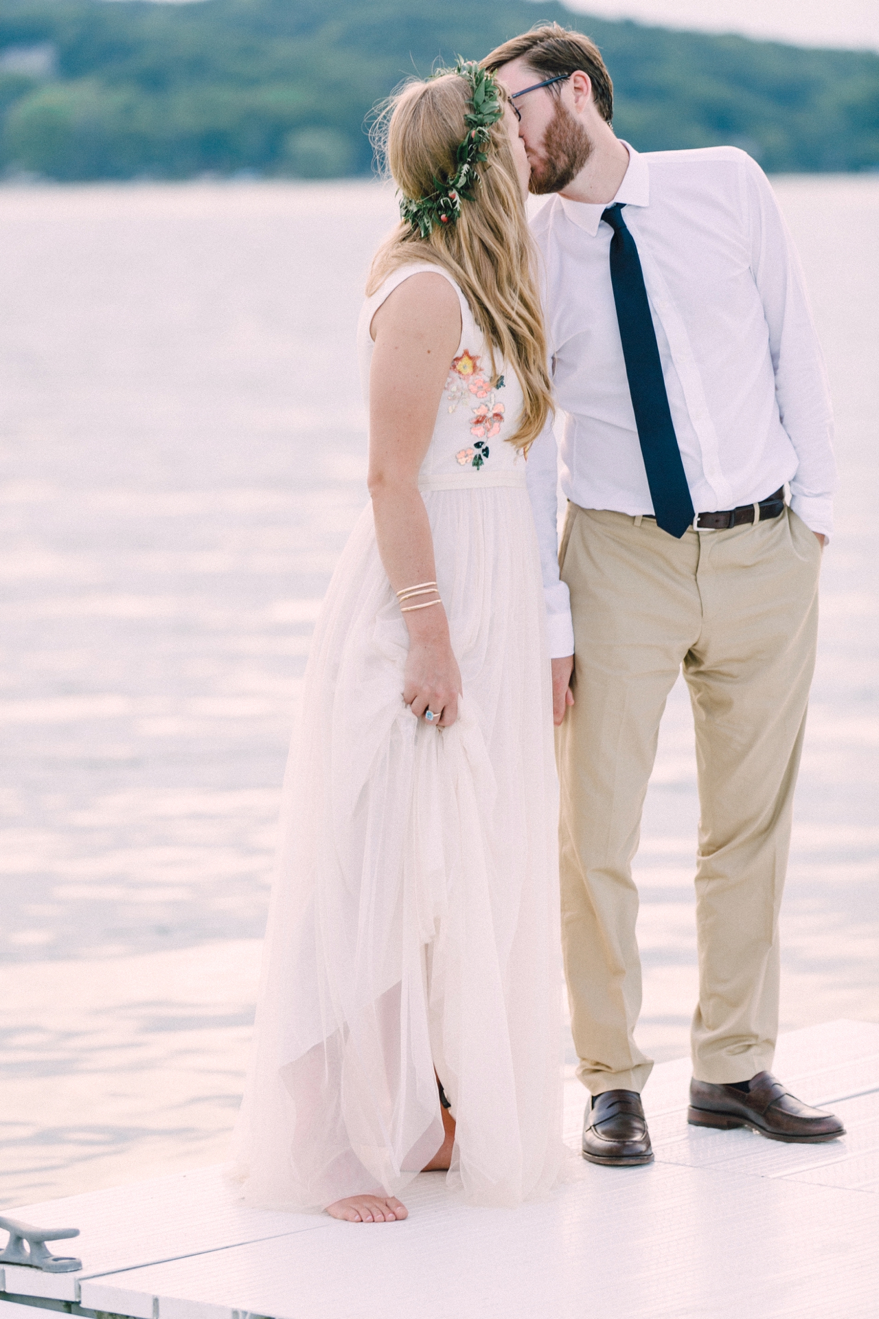 Walloon Lake Country Club Bride & Groom | Petoskey Michigan Wedding Photography | The Weber Photographers | Associate Photographer Chelsey