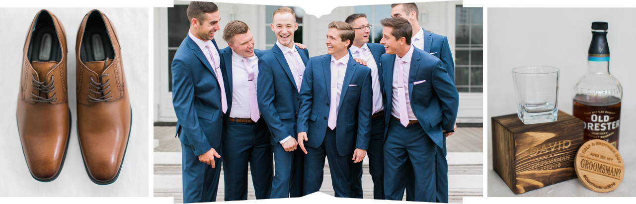 Groomsmen Gifts | Northern Michigan Wedding Photographer | Bay Harbor Yacht Club Wedding | The Weber Photographers | Associate Photographer Megan Newman