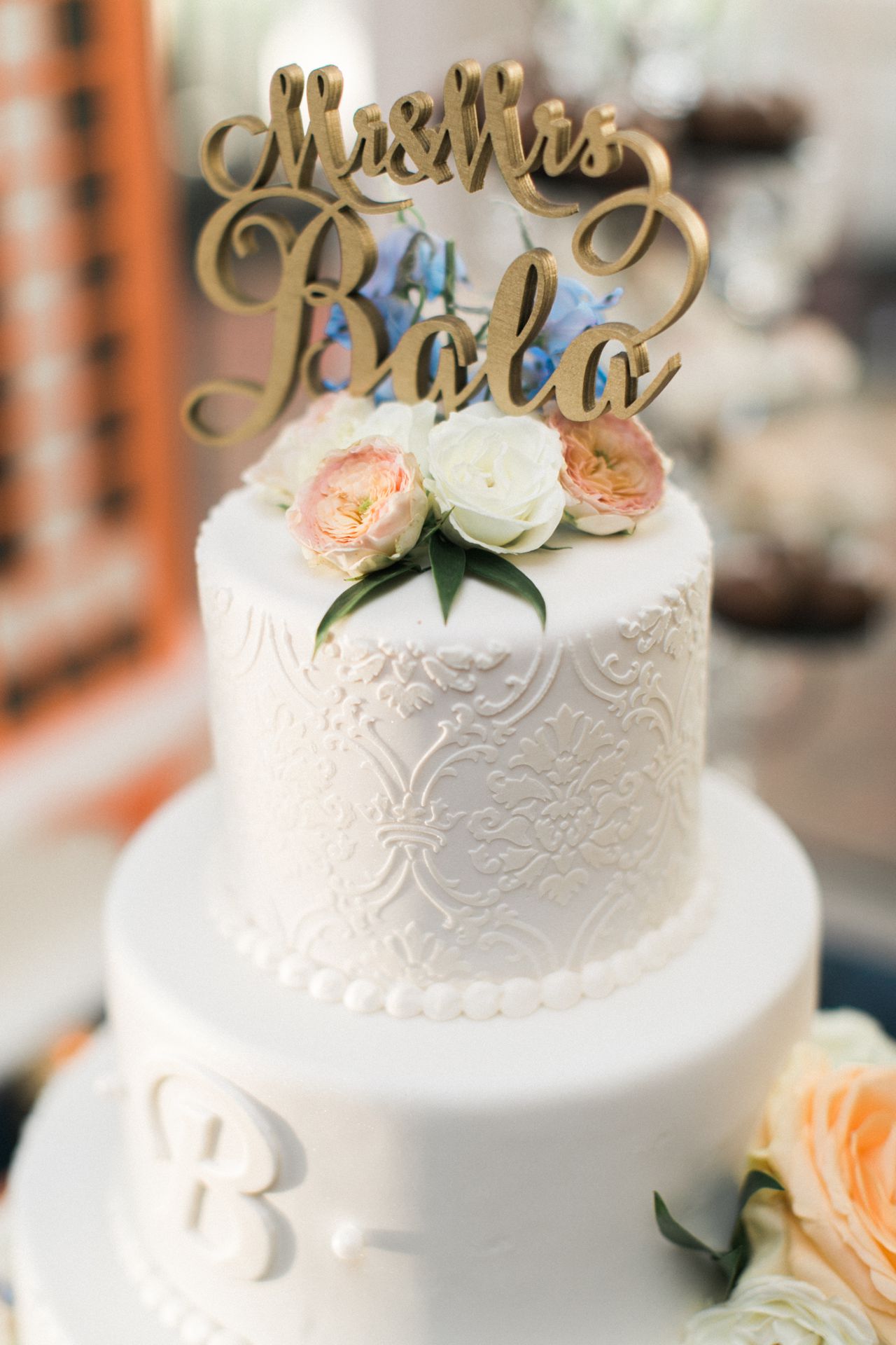 Bella e Dolce | Customized Cake Topper | Inn at Bay Harbor Wedding Photography