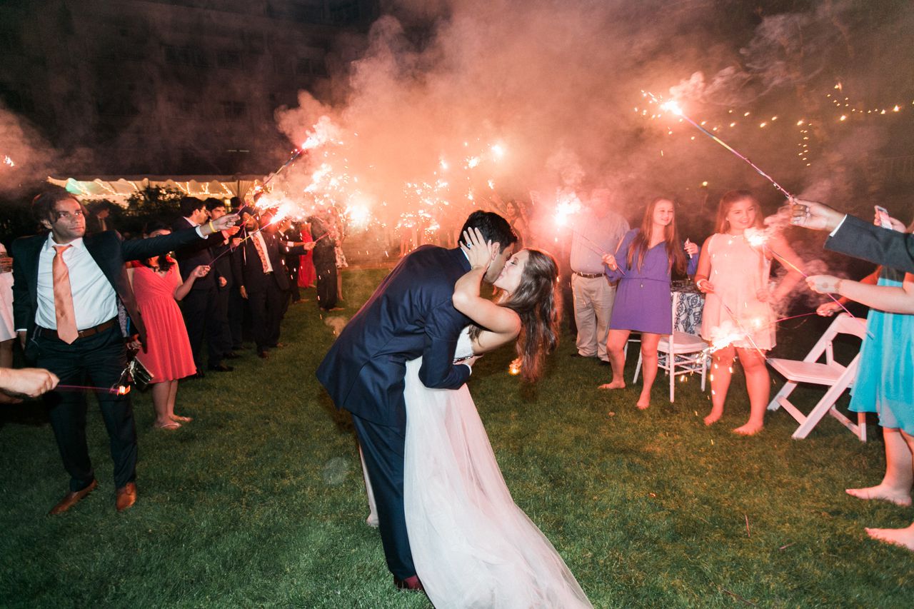 Sparkler Exit | Inn at Bay Harbor Wedding Photography