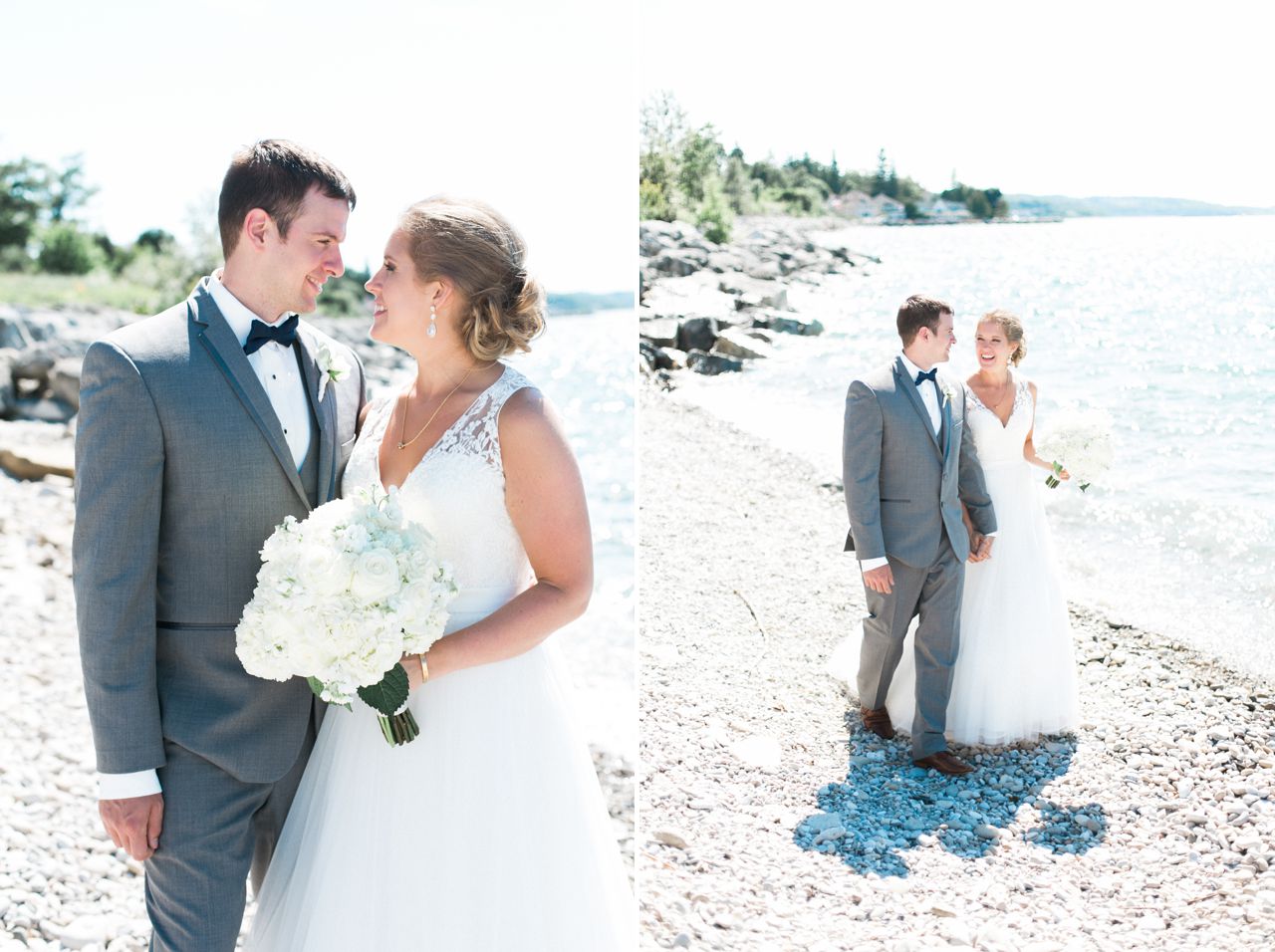 Petoskey Michigan Wedding Photography | Monarch Garden & Floral | Allure Bridal | The Weber Photographers