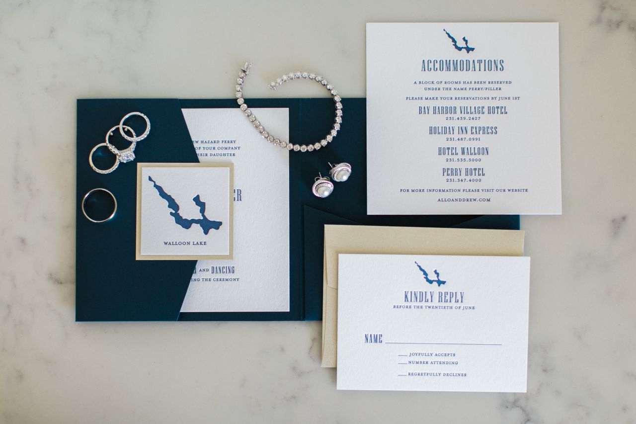 Walloon Lake Country Club Wedding | The Weber Photographers