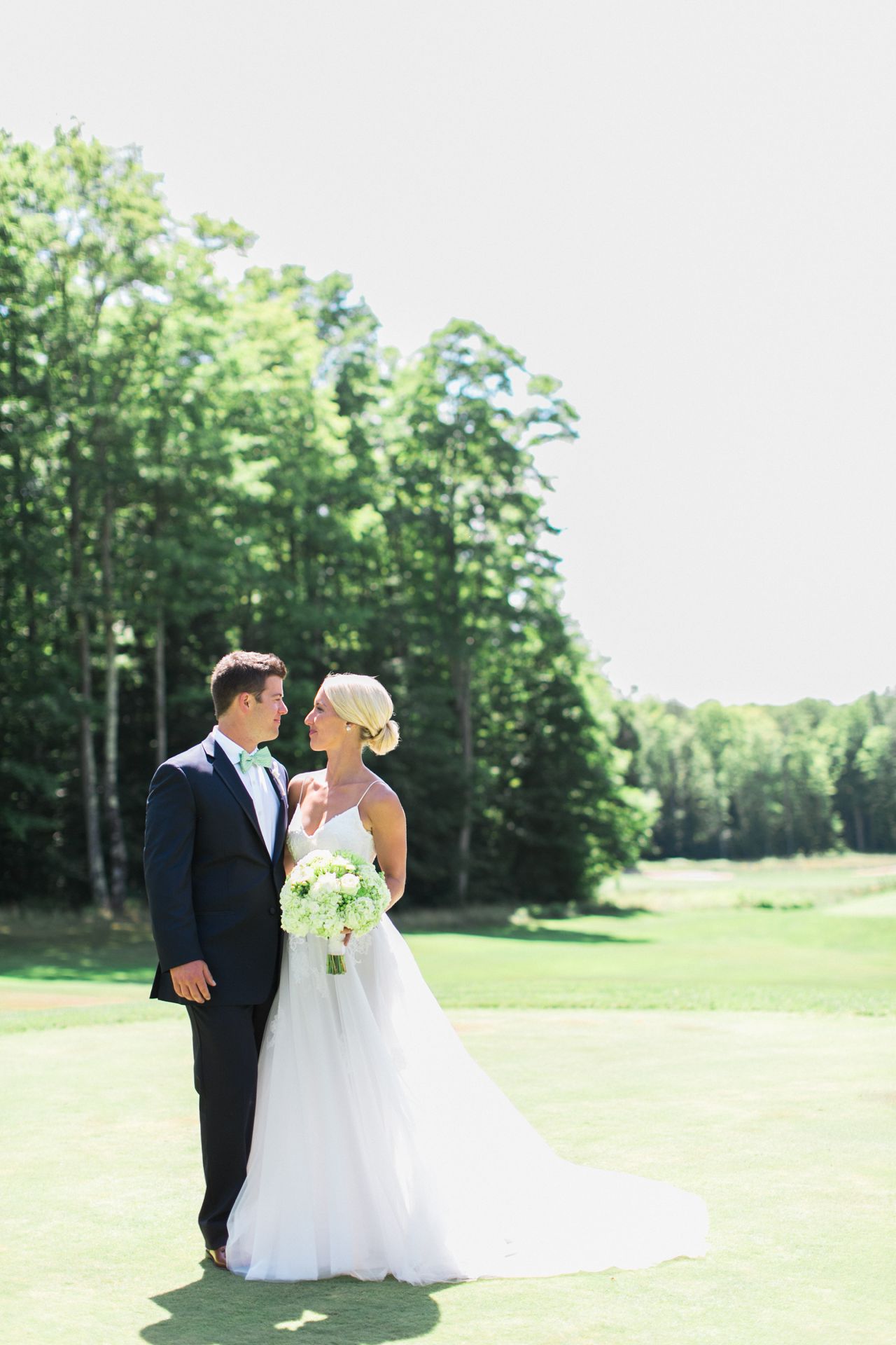 Monique Lhuiller | Walloon Lake Country Club Wedding | Monarch Garden & Floral | The Weber Photographers