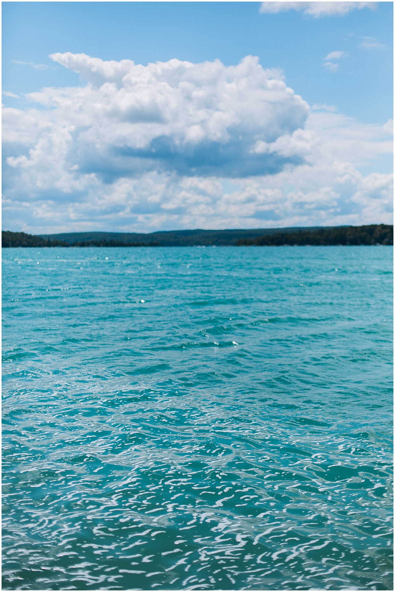 Walloon Lake on a sunny day