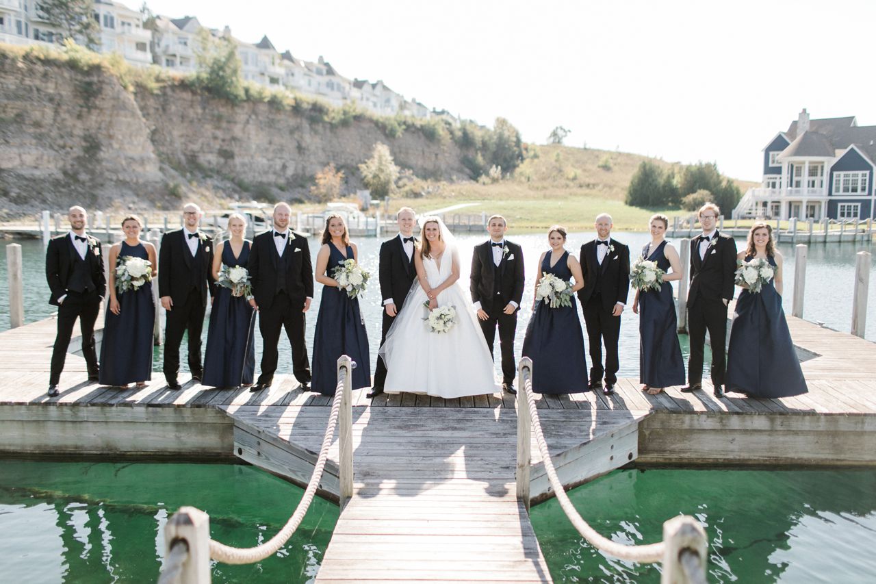 Coastal Wedding Party | The Weber Photographers