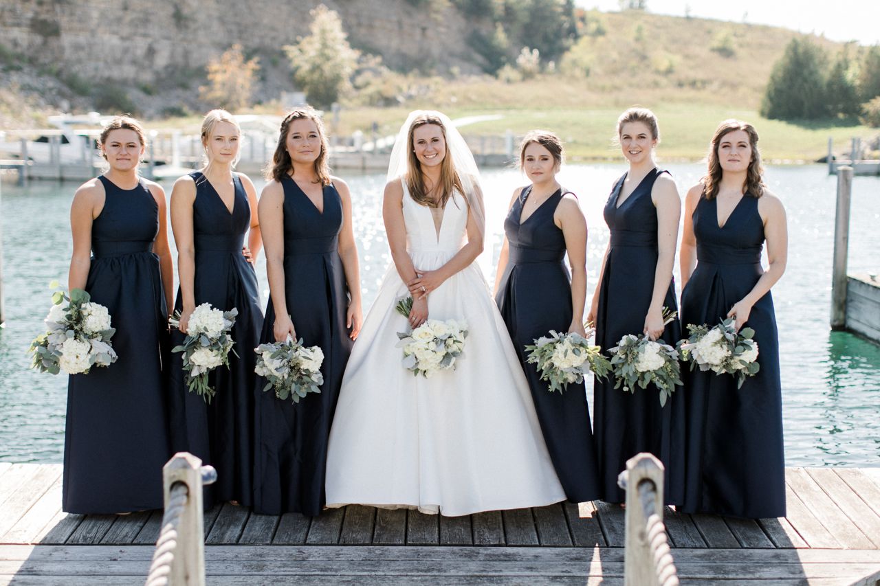 Bridesmaids at Bay Harbor | The Weber Photographers