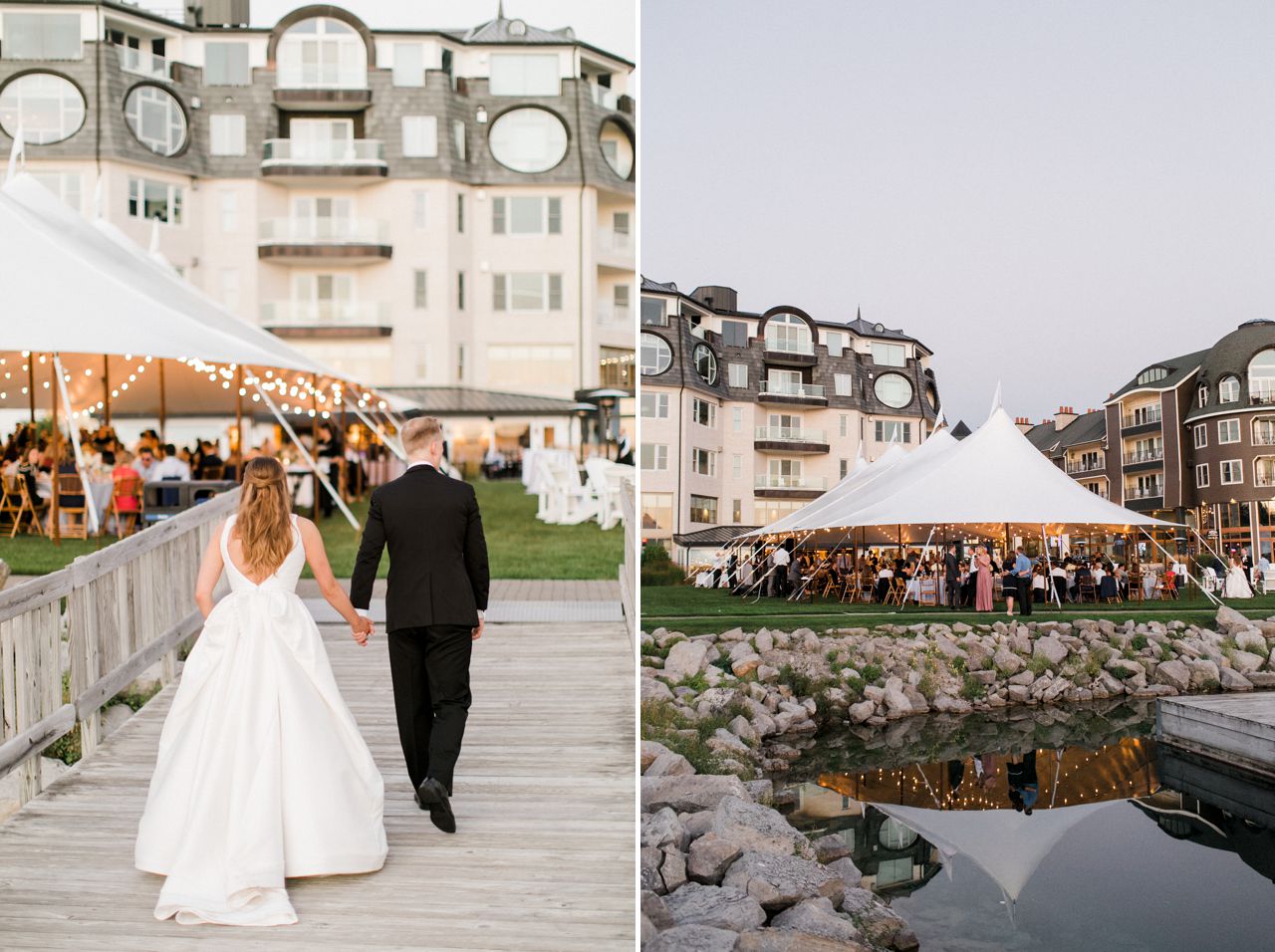Evening Wedding in Bay Harbor | The Weber Photographers
