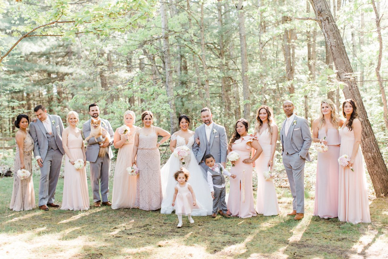 Enchanting Woodland Wedding | The Weber Photographers
