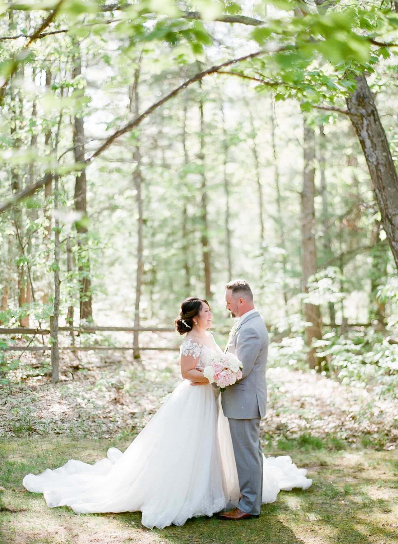 Whimsical Woodsy Michigan Wedding | The Weber Photographers