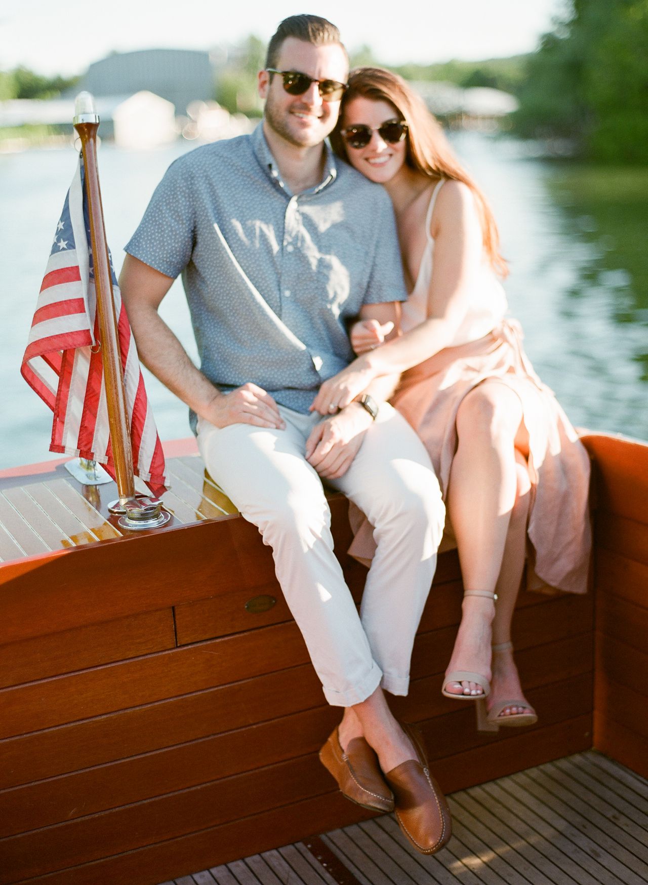 Classic Yacht Engagement | The Weber Photographers