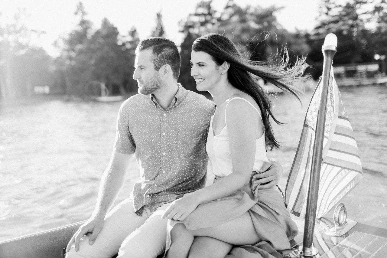 Boat Engagement | The Weber Photographers