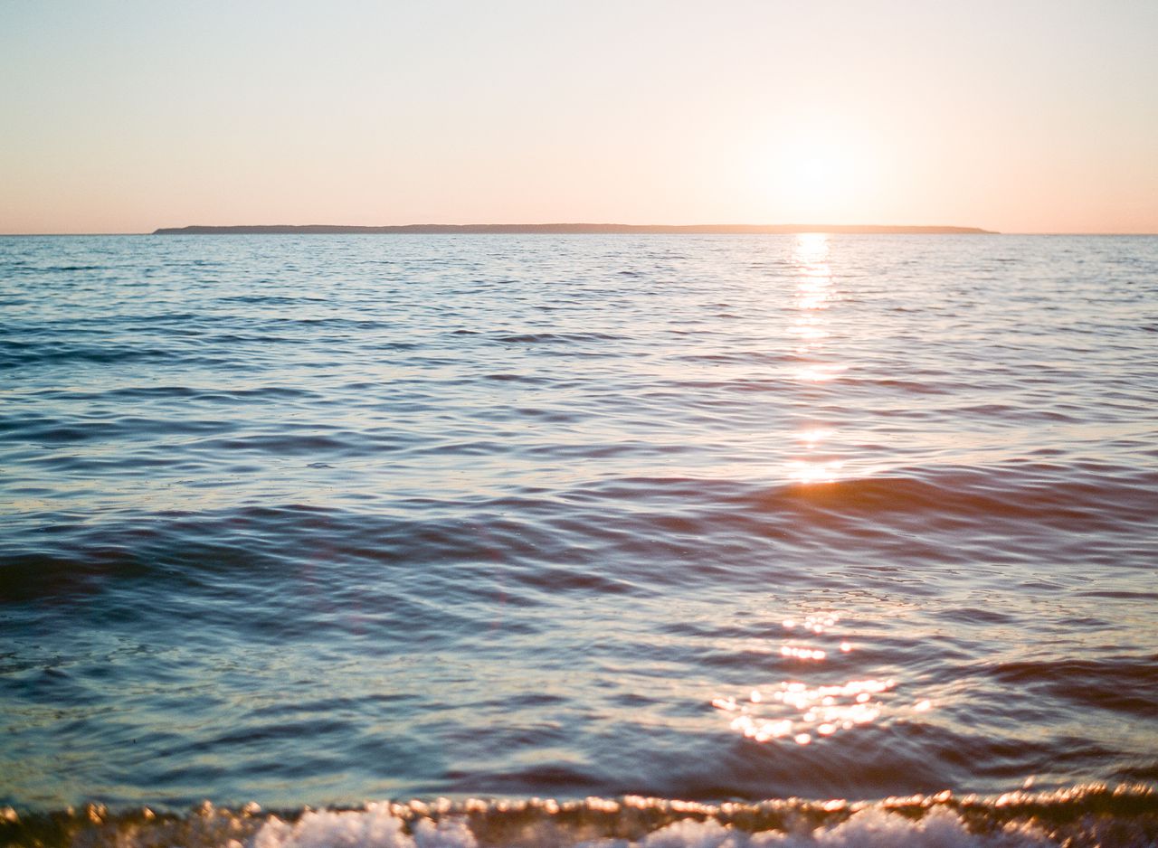 Lake Michigan Engagement | The Weber Photographers