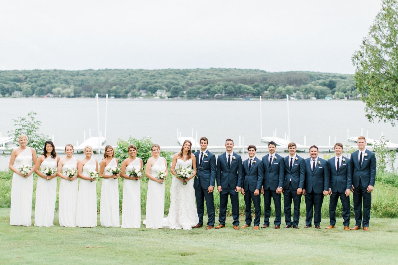 Walloon Lake Wedding Party Portraits | The Weber Photographers