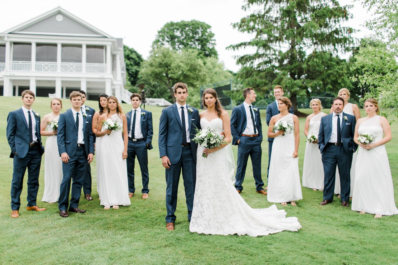 Walloon Lake Wedding Party Portraits | The Weber Photographers