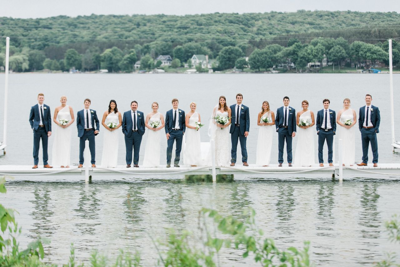 Walloon Lake Wedding Party Portraits | The Weber Photographers