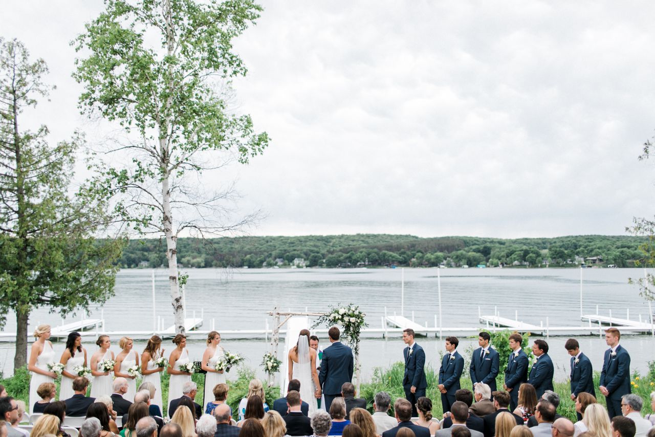 Walloon Lake Country Club Wedding | The Weber Photographers