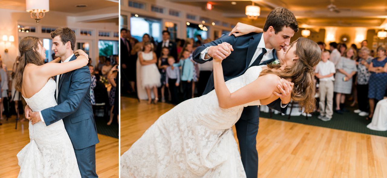 Walloon Lake Country Club Wedding Reception | The Weber Photographers