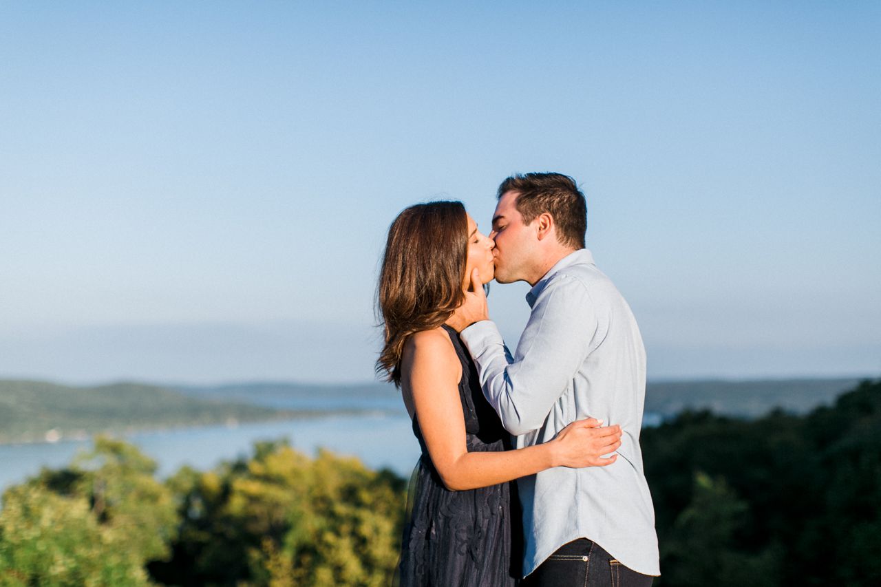 Glen Lake Engagement  | The Weber Photographers