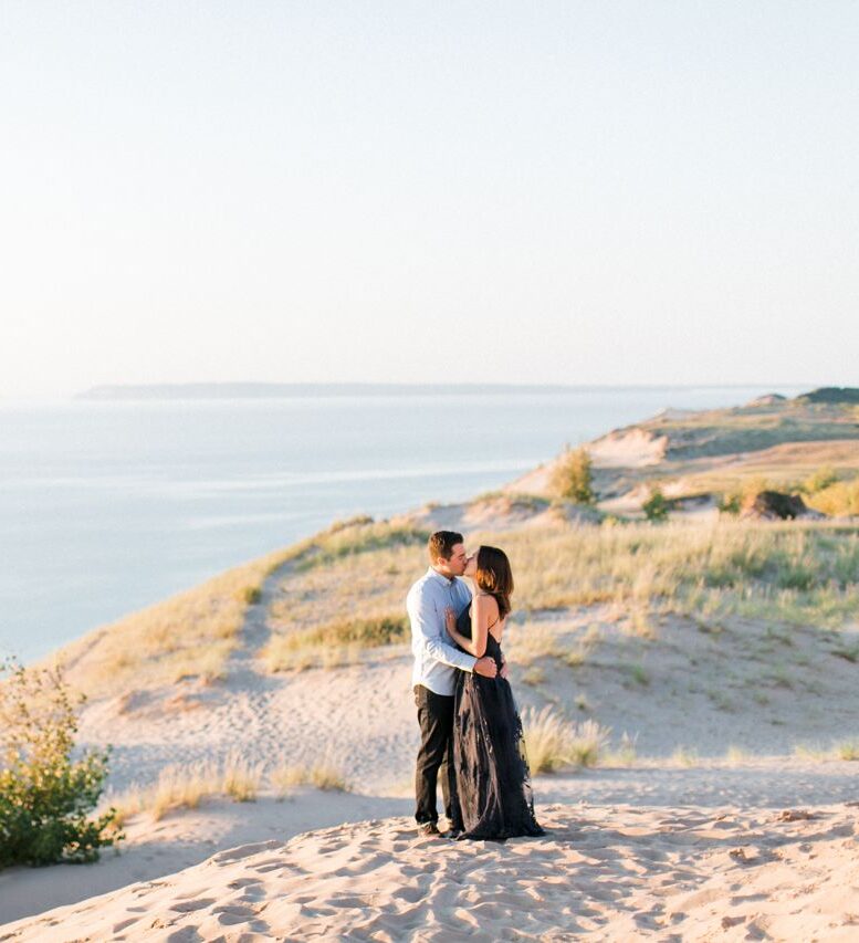 Sleeping Bear Dunes Engagement | The Weber Photographers