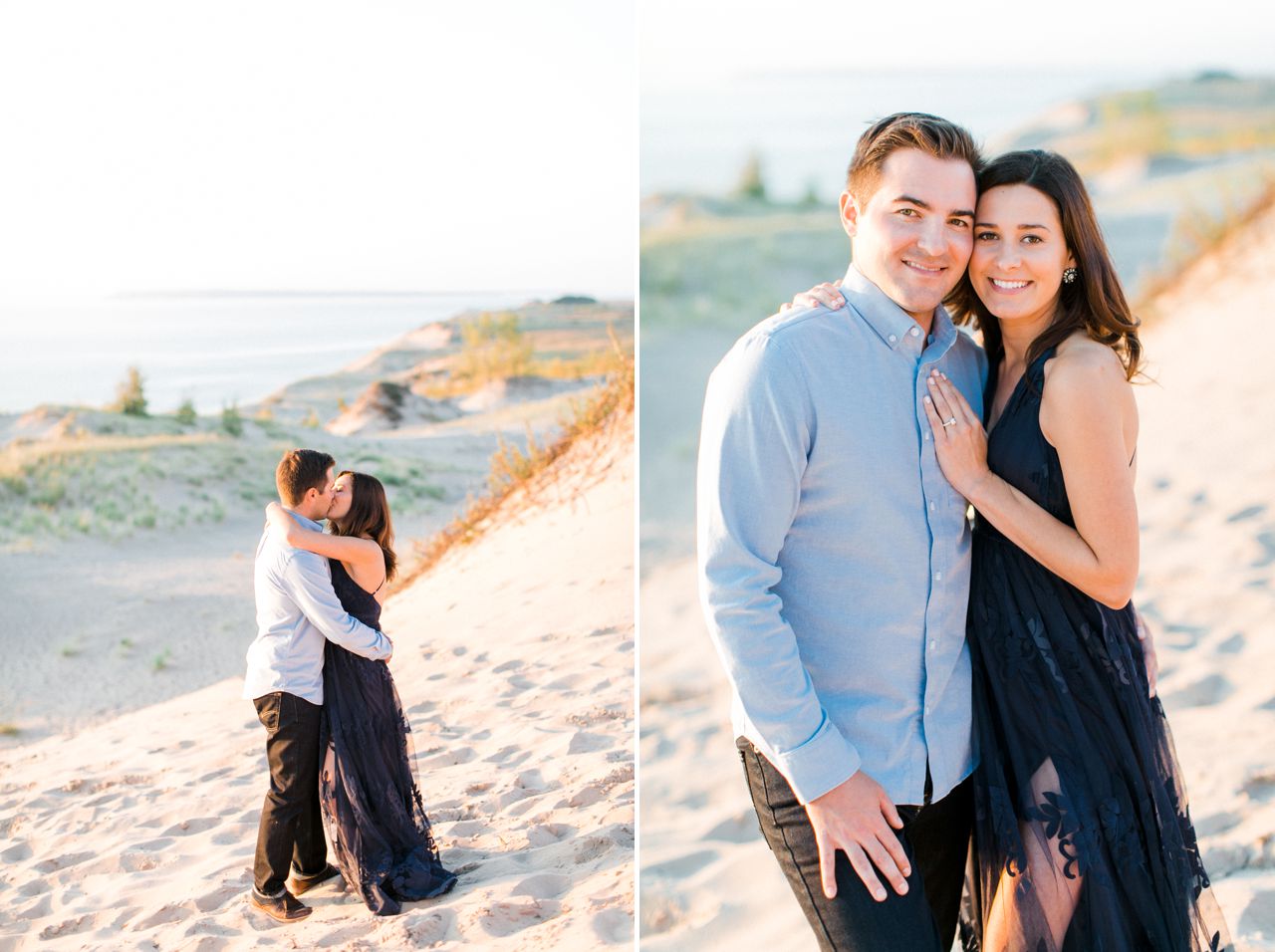 Sleeping Bear Dunes Engagement | The Weber Photographers
