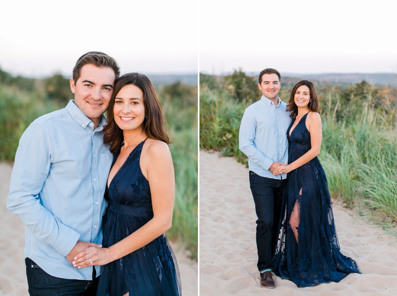 Glen Arbor Engagement Session | The Weber Photographers
