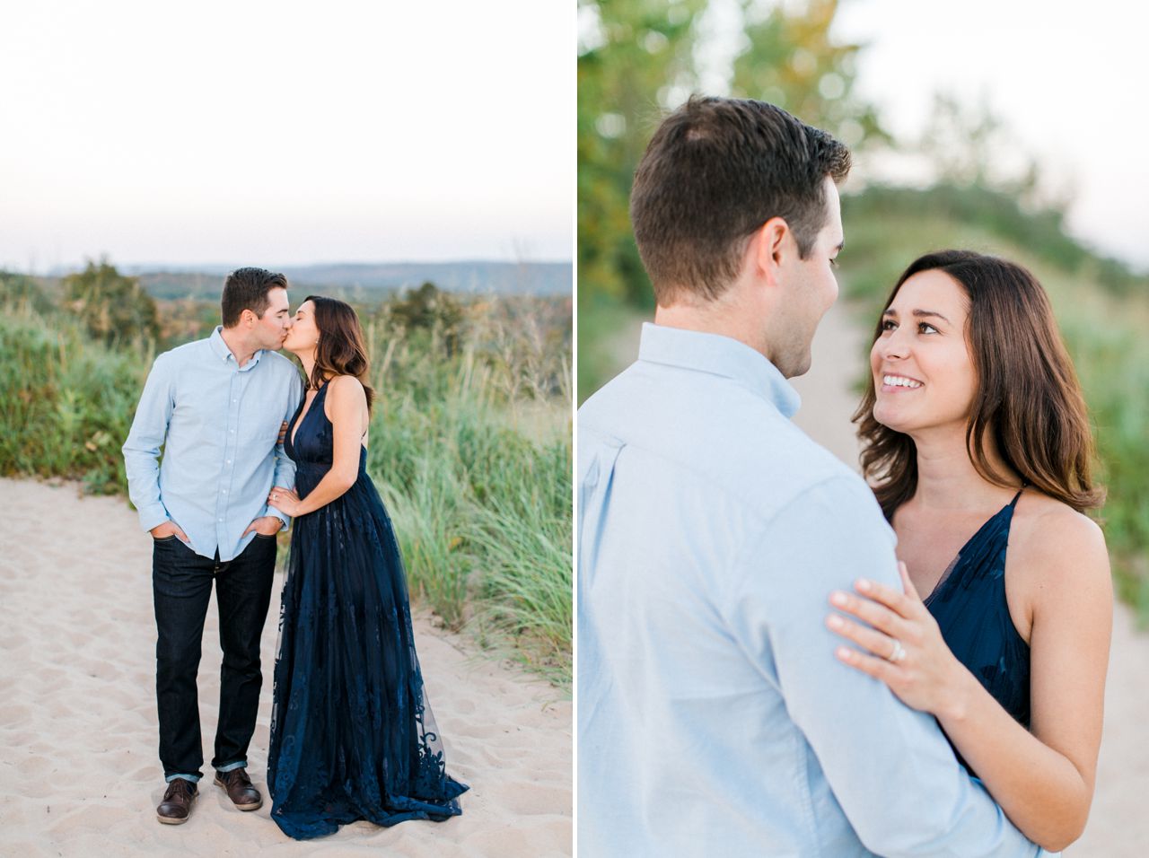 Glen Arbor Engagement Session | The Weber Photographers